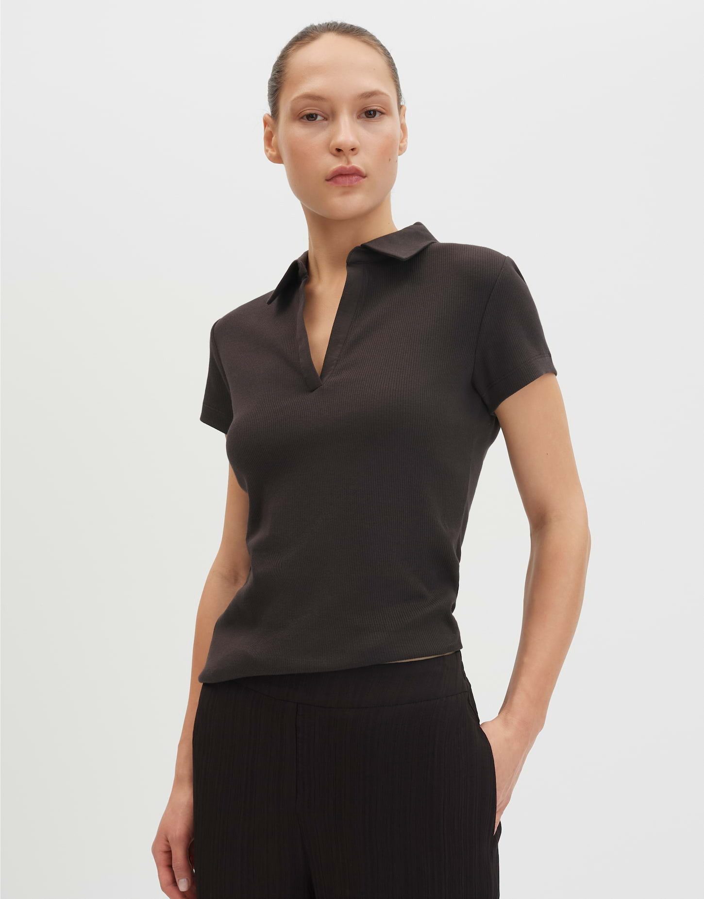 Kurzarmshirt Kleoh Polo aus Jersey mit Polokragen