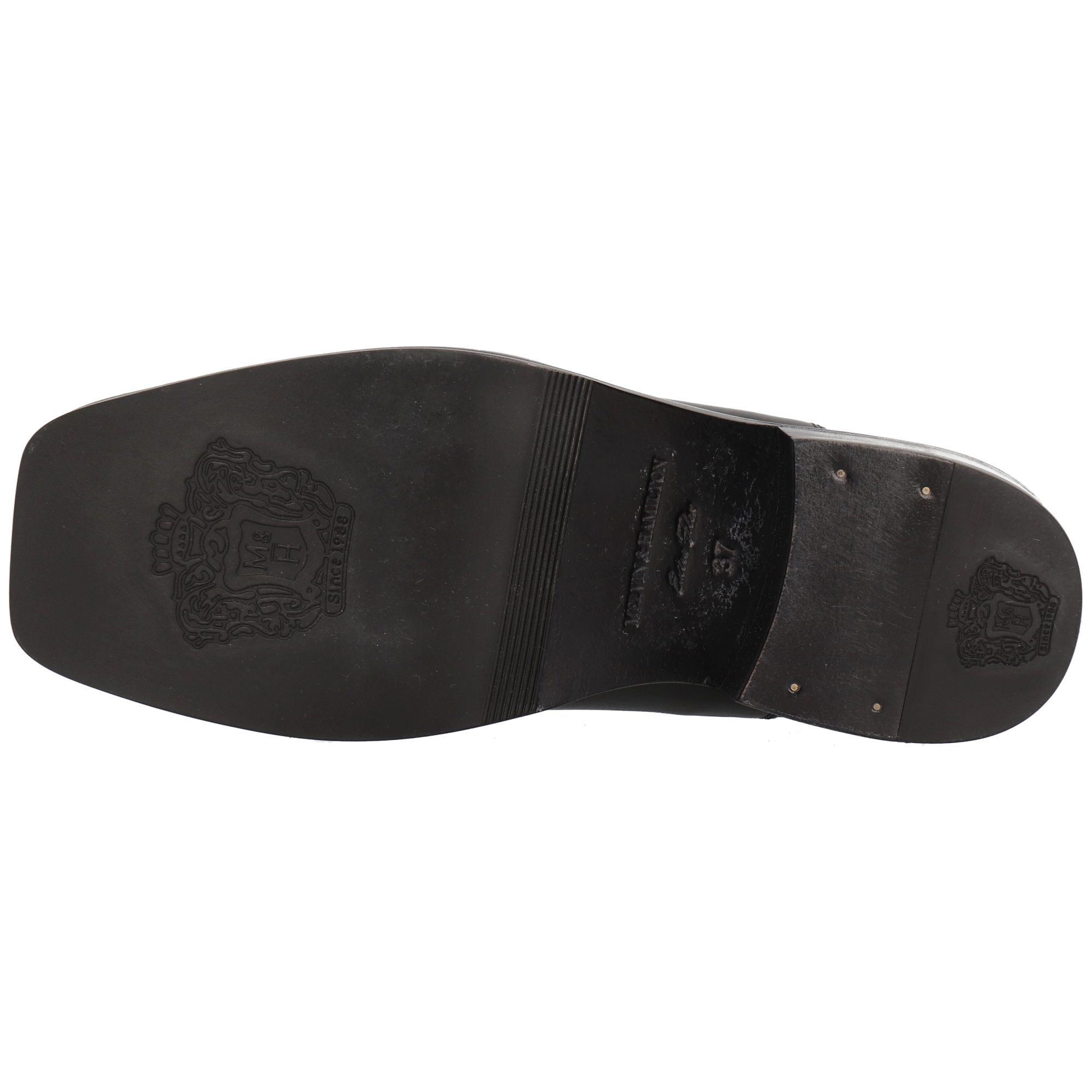 Melvin & Hamilton Shelby 2 Leder-Western Boots für Damen Stiefelette Kubanischer Absatz, Echtes Leder, Vegetabile Gerbung