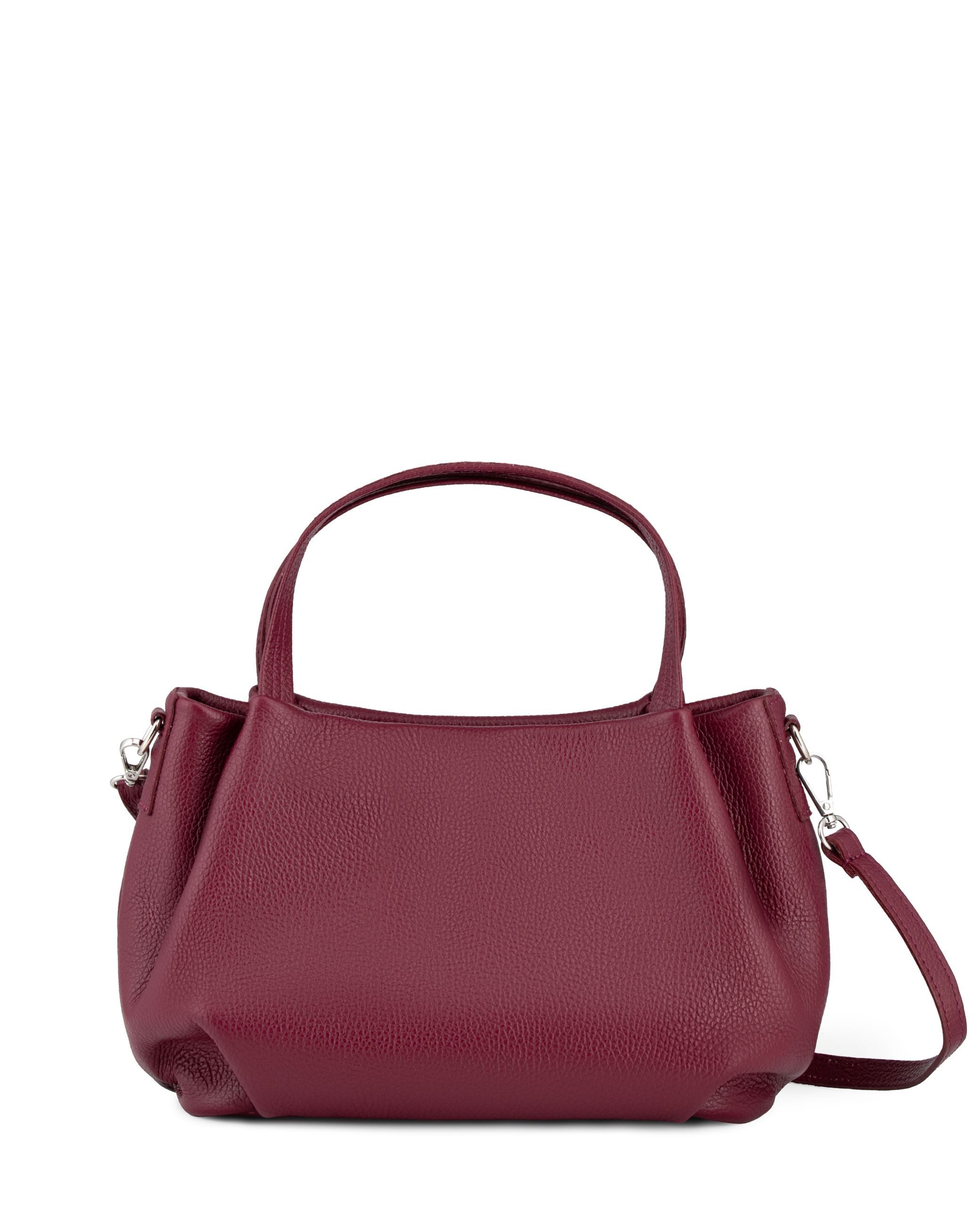 Caspar Henkeltasche Damen Leder Handtasche Schultertasche - PREMIUM LINE - günstig online kaufen