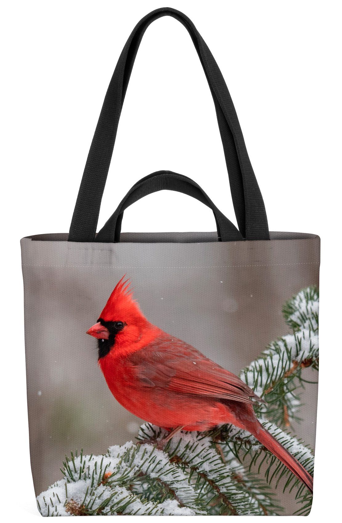 VOID Henkeltasche (1-tlg), Kardinal Vogel Natur Wandern R Ausflug Tiere Vogel Kardinal rot Natur
