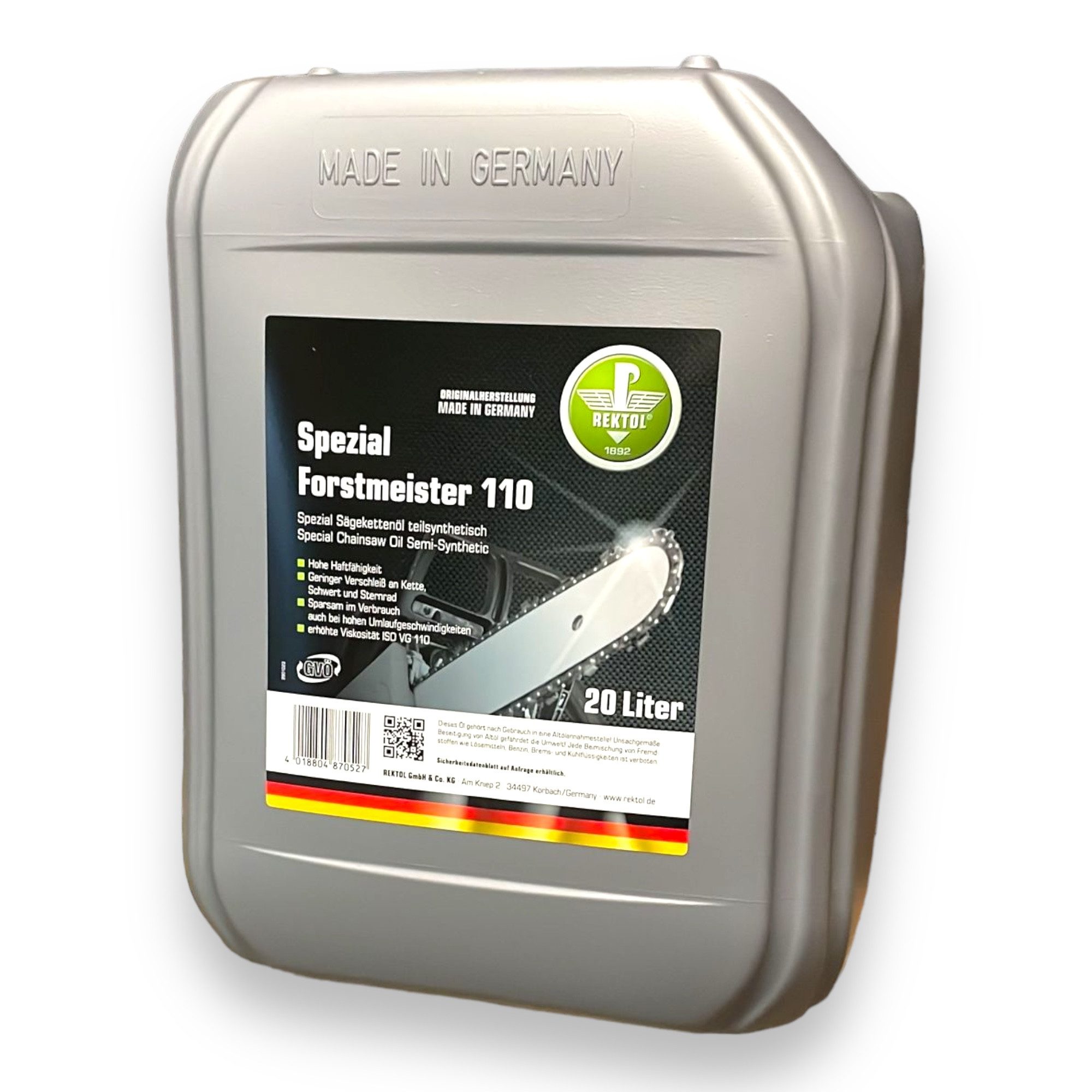 Multifunktionsöl Sägeketten - Haftöl auf Mineralbasis 20 Liter