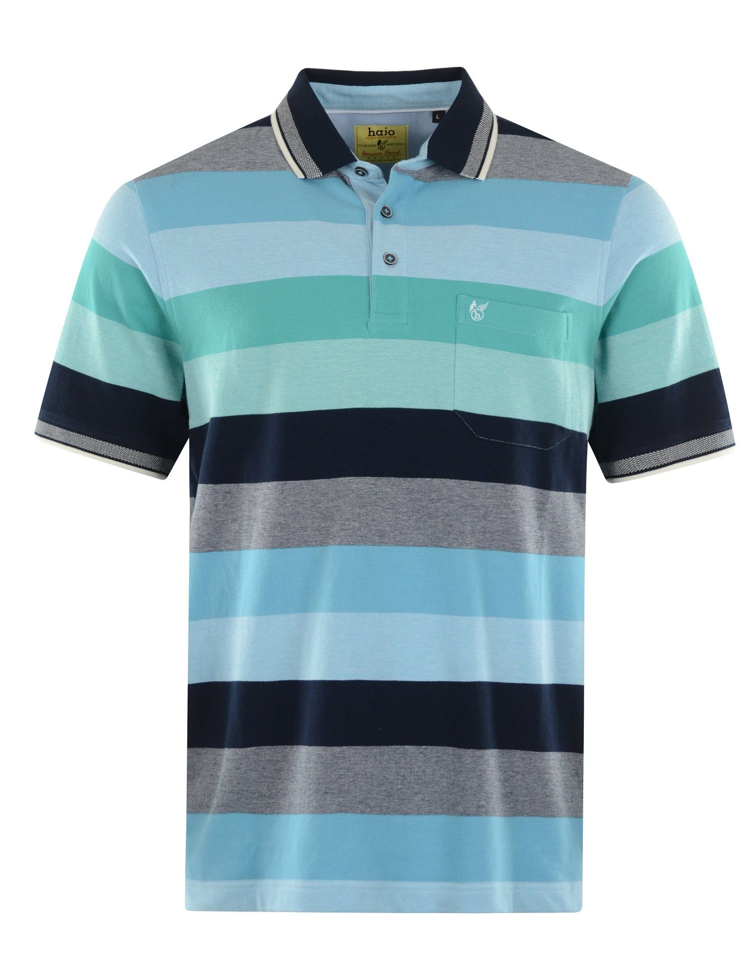 Poloshirt Modisch Poloshirt Hajo Herren (1-tlg)