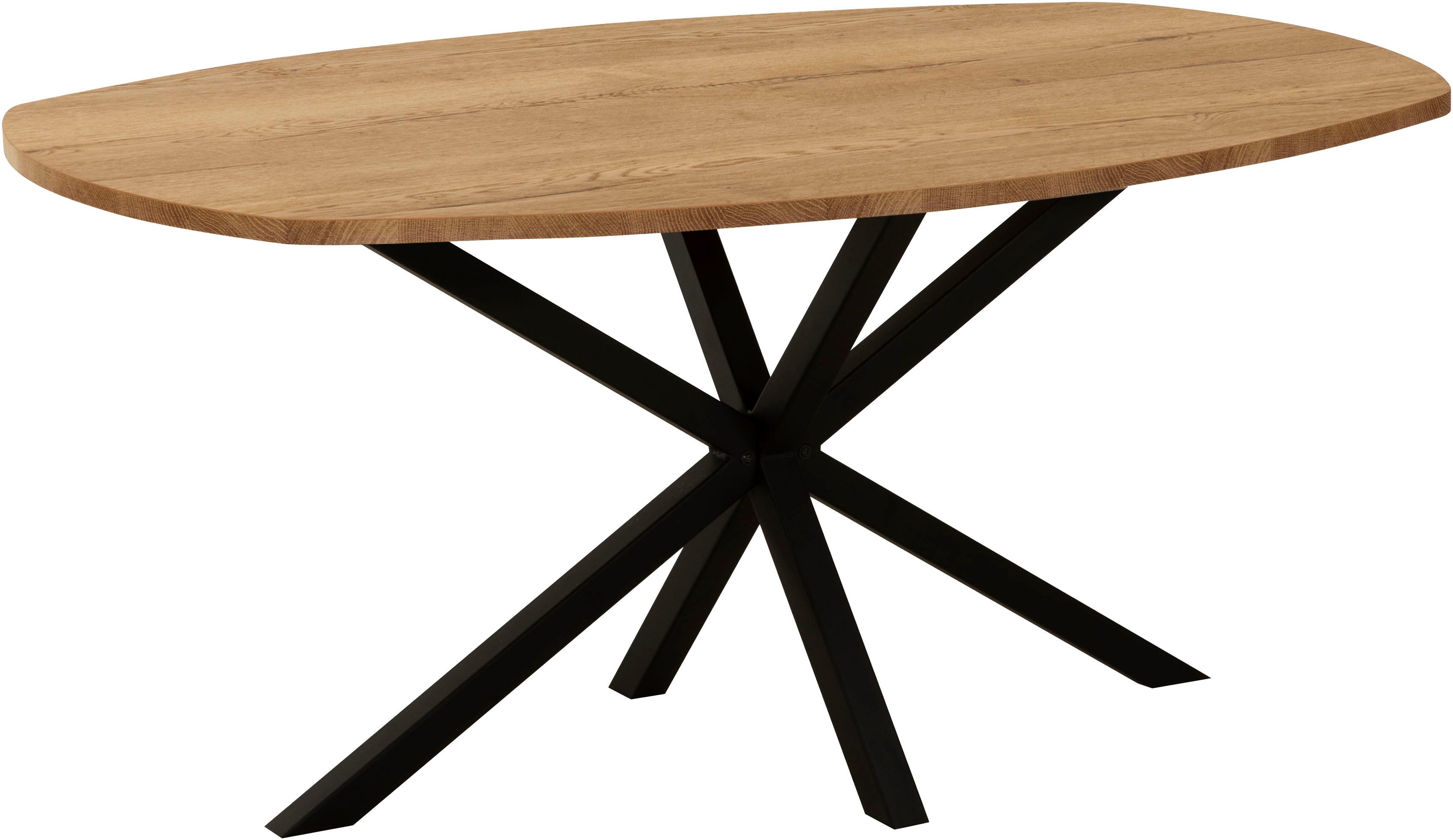 OMG Design Esstisch Kent (1-St), Hochwertige Melamin-Tischplatte mit Metallgestell
