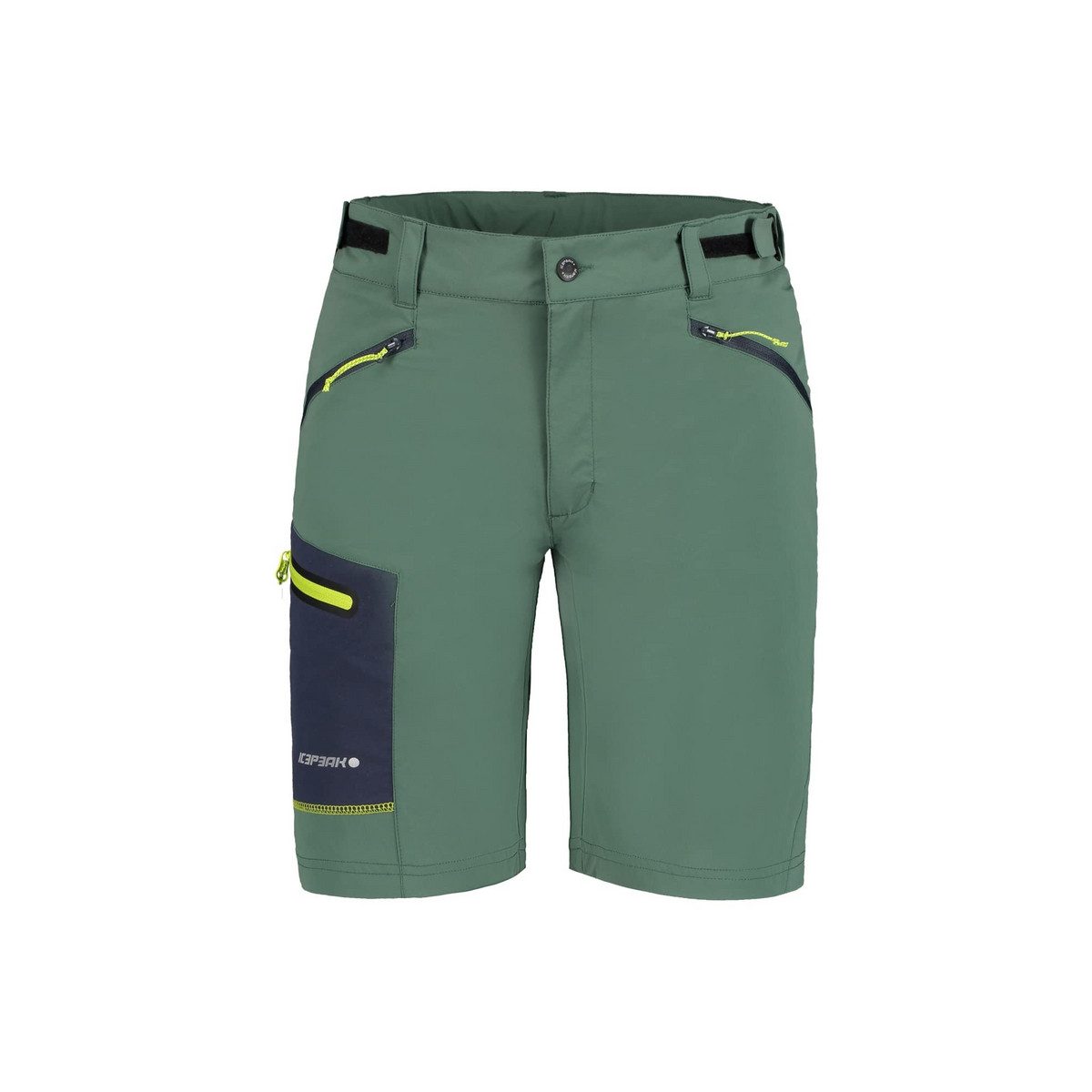 Cargoshorts Chinohorts für Herren in grün