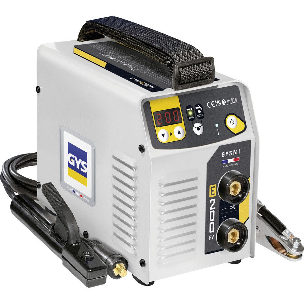 GYS Elektroschweißgerät GYS I E200 Schweißinverter 5 - 200 A
