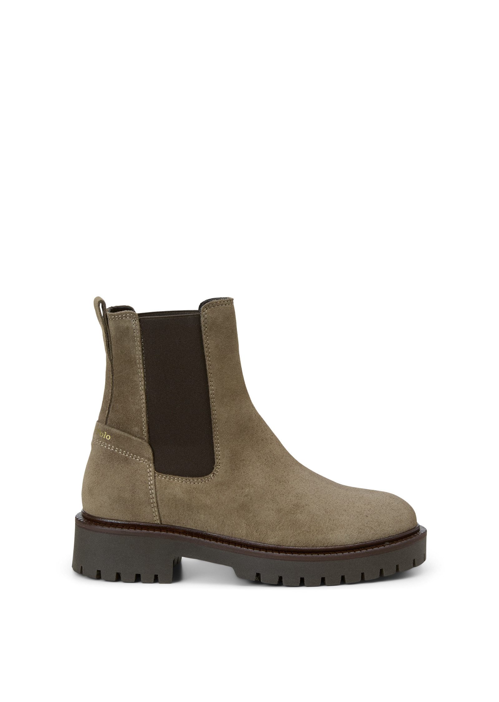Marc O'Polo aus weichem Veloursleder Chelseaboots