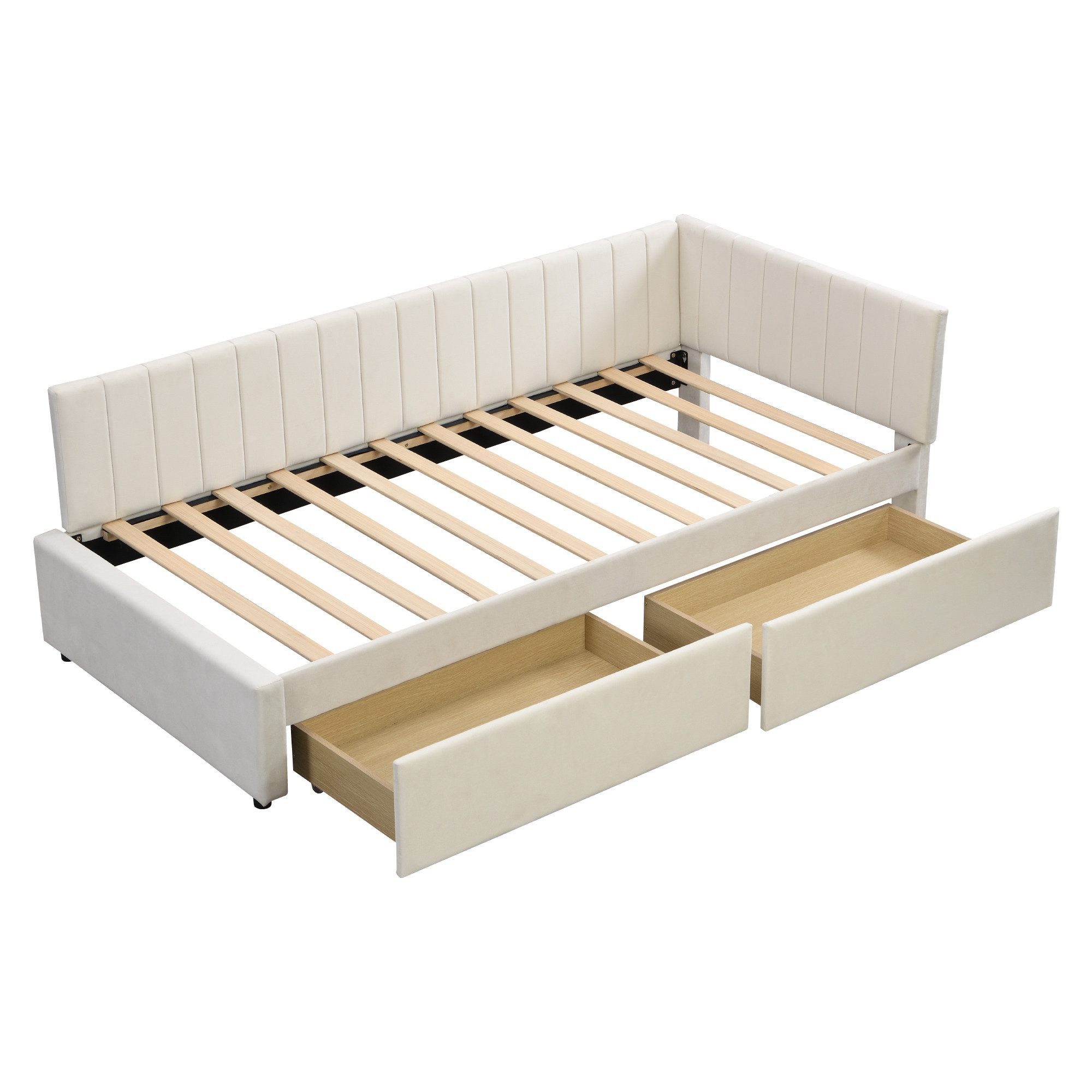 Odikalo Polsterbett Schlafsofa 90*200 Multifunktionsbett mit/ohne günstig online kaufen