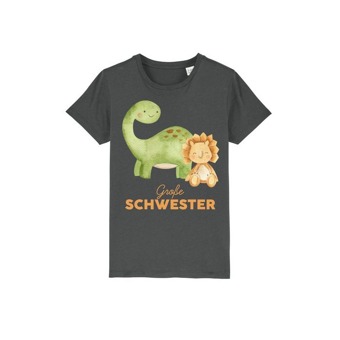 wat? Apparel Print-Shirt Dinosaurier 06 Große Schwester (1-tlg)
