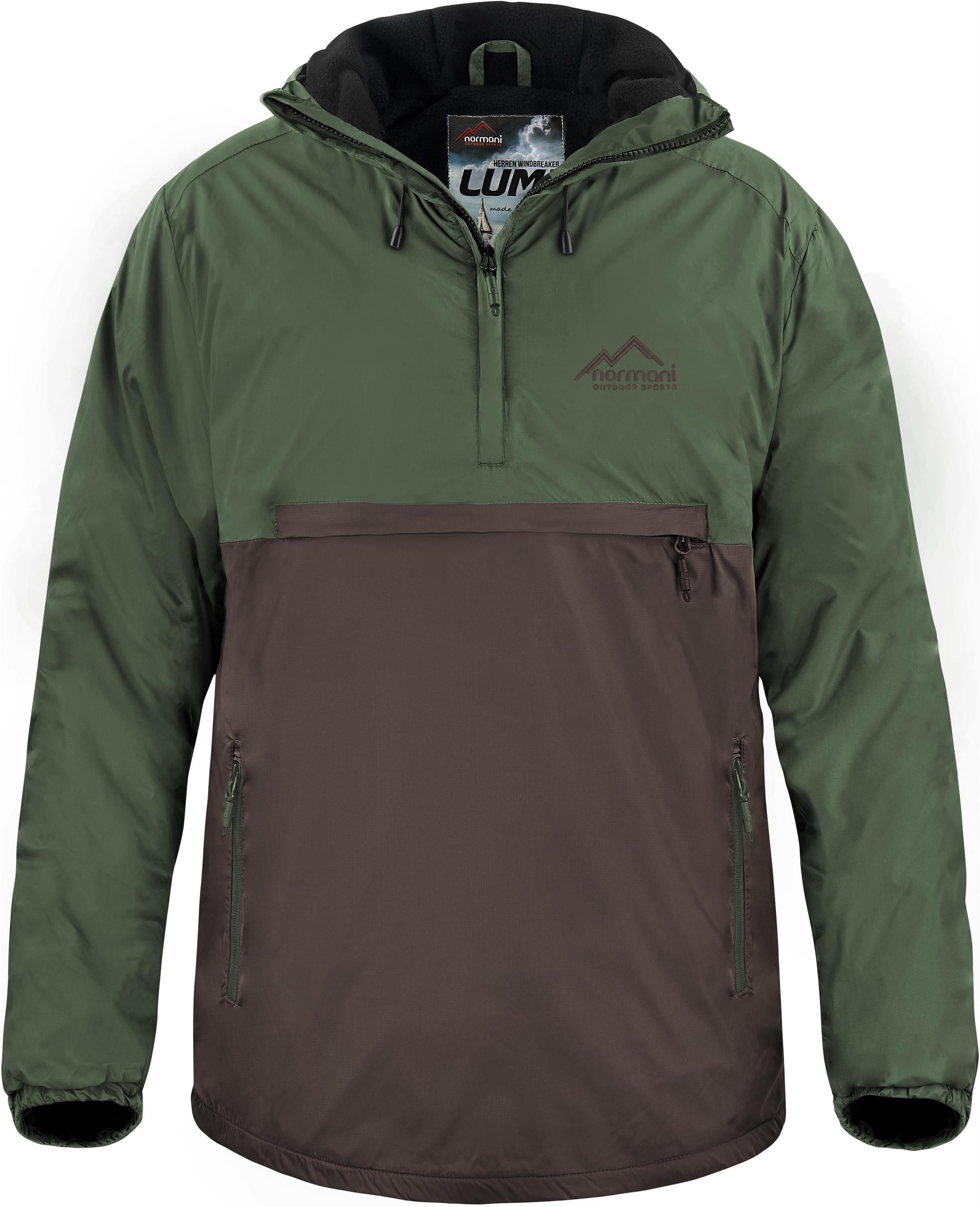 normani Regenjacke Herren Windbreaker Lumi Winterjacke gefütterte Schlupfja günstig online kaufen