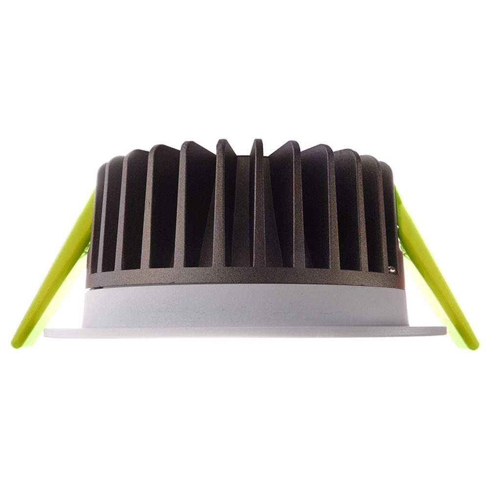 Deko-Light Einbauleuchte Hochwertiger LED Deckeneinbaustrahler COB 95 aus Aluminium in weiß, LED