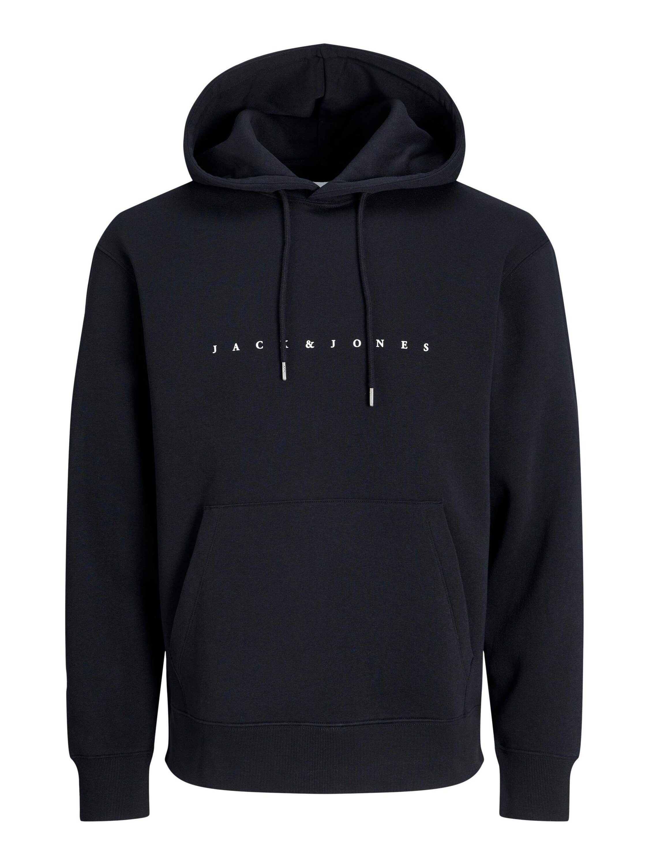 Kapuzensweatshirt JJESTAR mit 3D-Print und Kapuze für vielseitige Anlässe