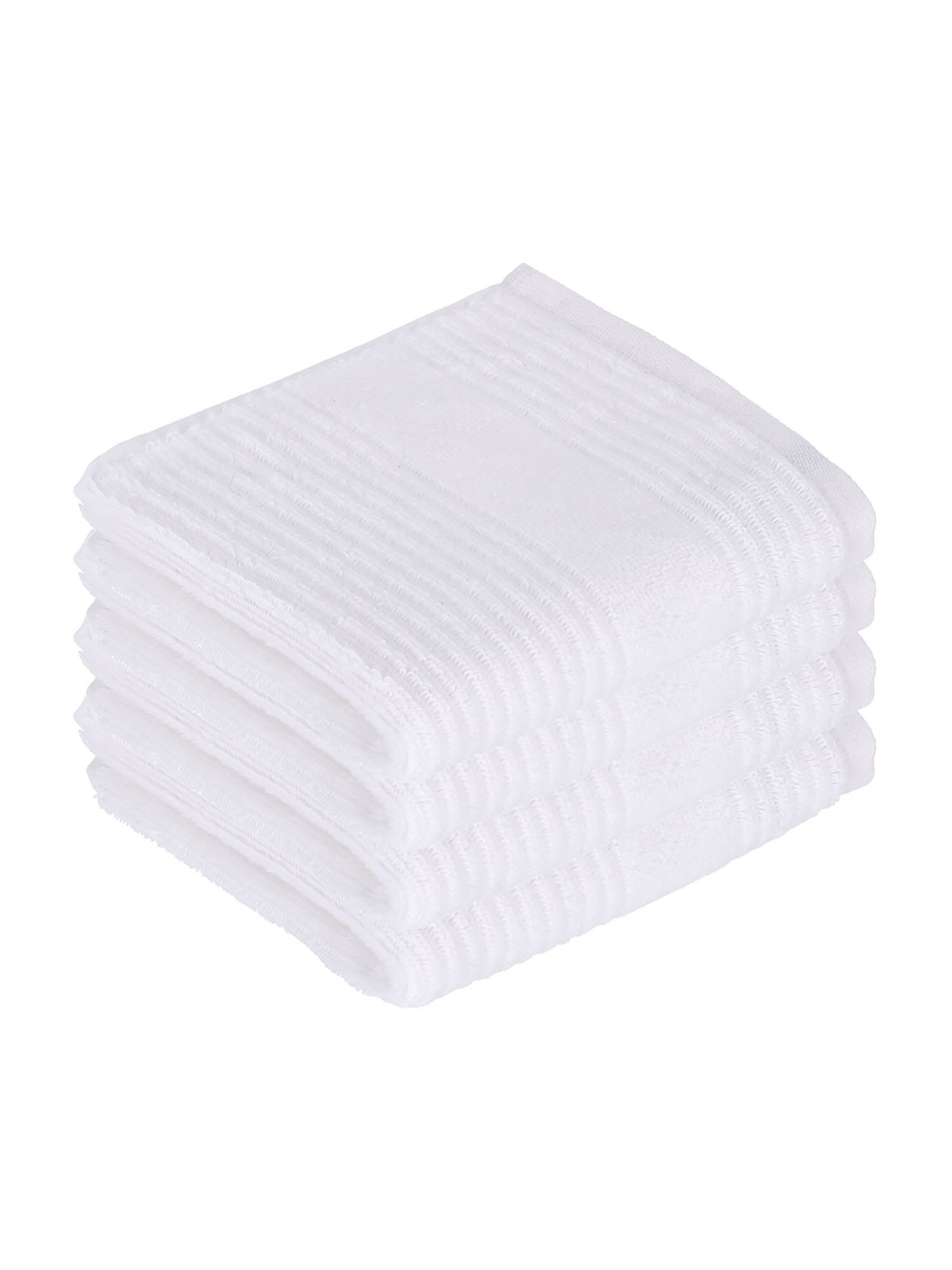 Vossen Gästehandtücher 4er Pack Gästetuch 30 x 50 cm Tomorrow, Frottier (Spar-Set, 4-St)