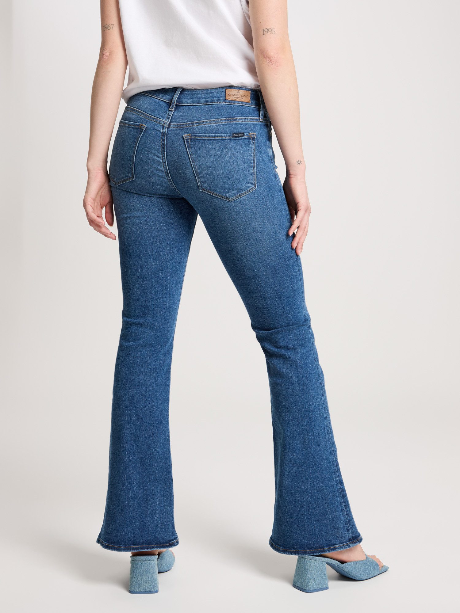 CROSS JEANS® Bootcut-Jeans Faye günstig online kaufen