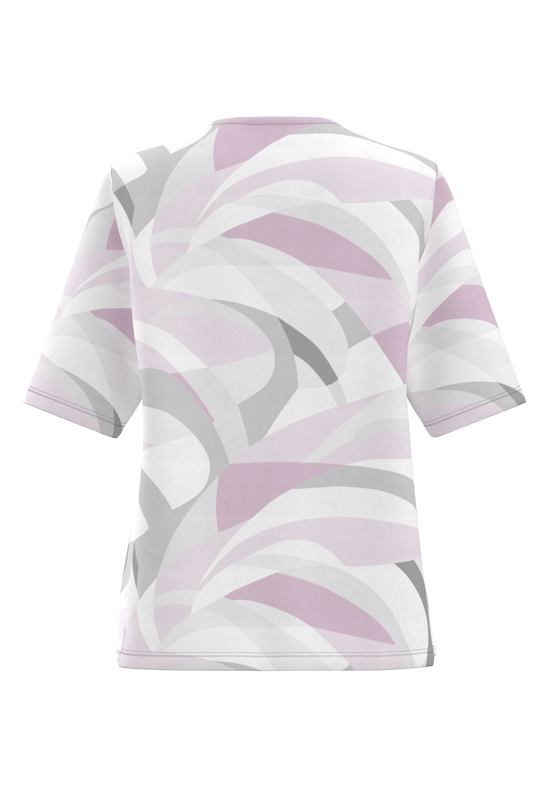 FRANK WALDER Blusenshirt mit abstraktem Design