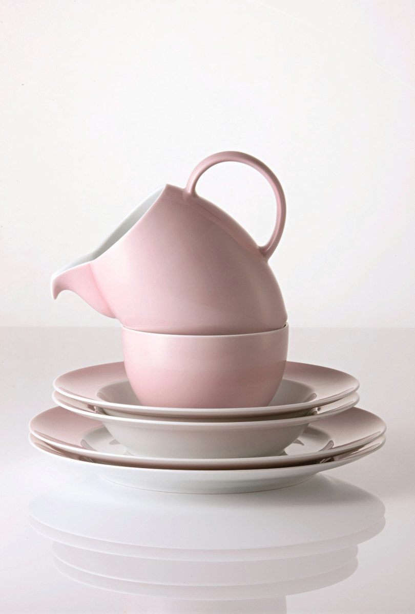 Thomas Porzellan Eierbecher Sunny Day Light Pink Eierbecher, Eierbecher