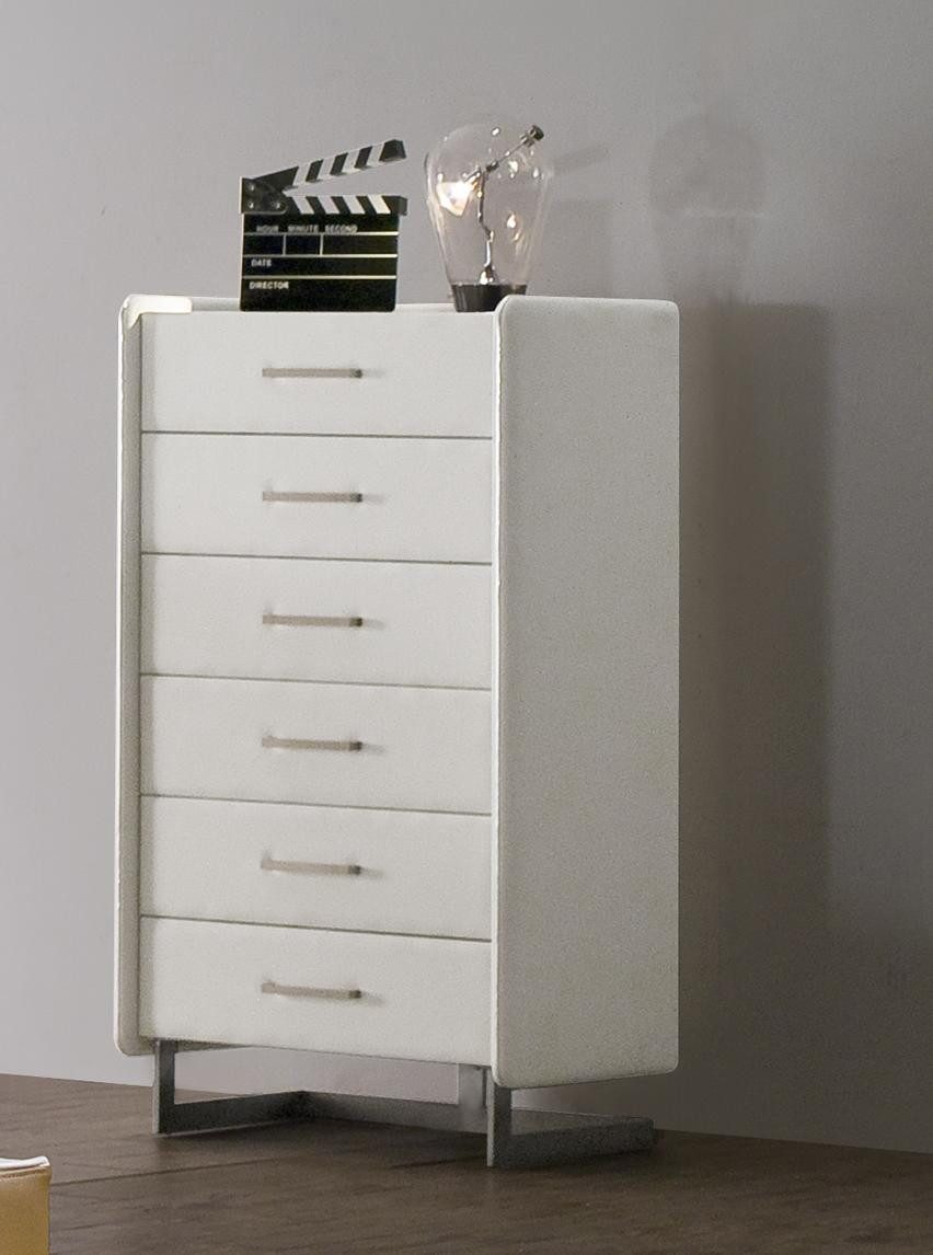 JVmoebel Hochkommode Designer Hochkommode aus hochwertigem Leder mit viel Stauraum (Hochkommode), Made in Europa