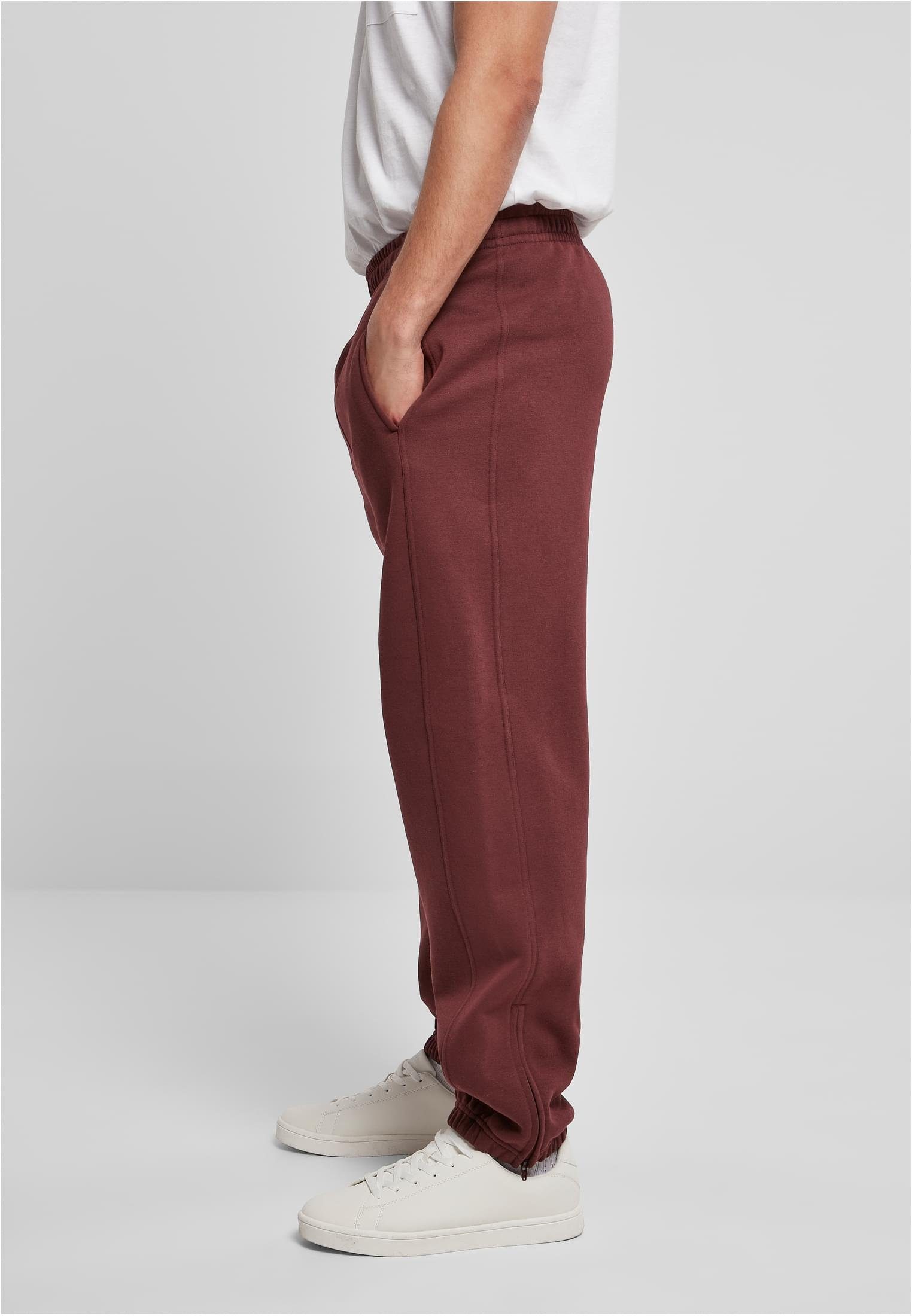 (1-tlg) Herren URBAN Sweatpants CLASSICS cherry Stoffhose