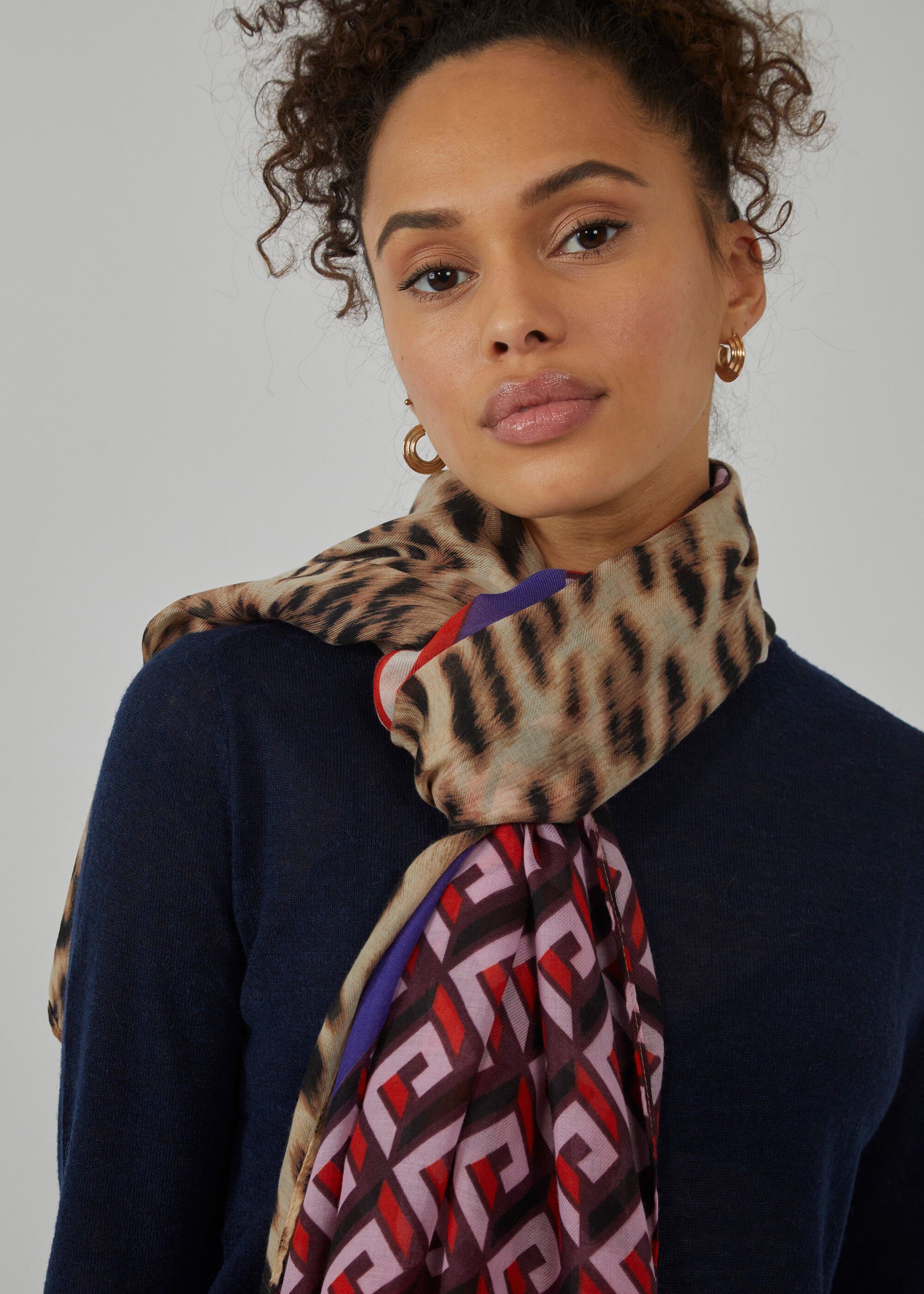 aus recyceltem Modeschal XL-Schal, Polyester Codello Softer