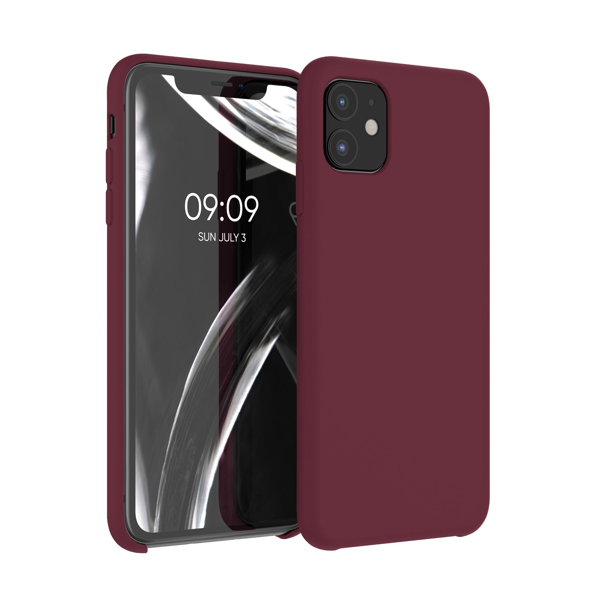 kwmobile Handyhülle Hülle für Apple iPhone 11, Hülle Silikon gummiert - Handyhülle - Handy Case Cover