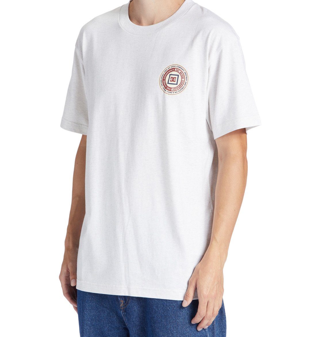 DC Shoes T-Shirt Snow Heather Old Head