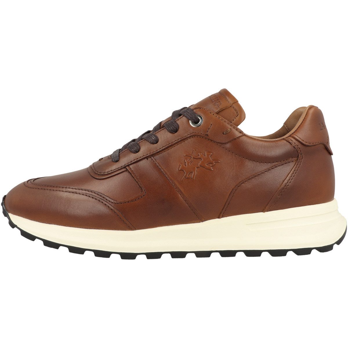 La Martina LFM262 Herren Sneaker Turnschuhe, Sportschuhe, Freizeitschuhe, Halbschuhe, Schnürschuhe