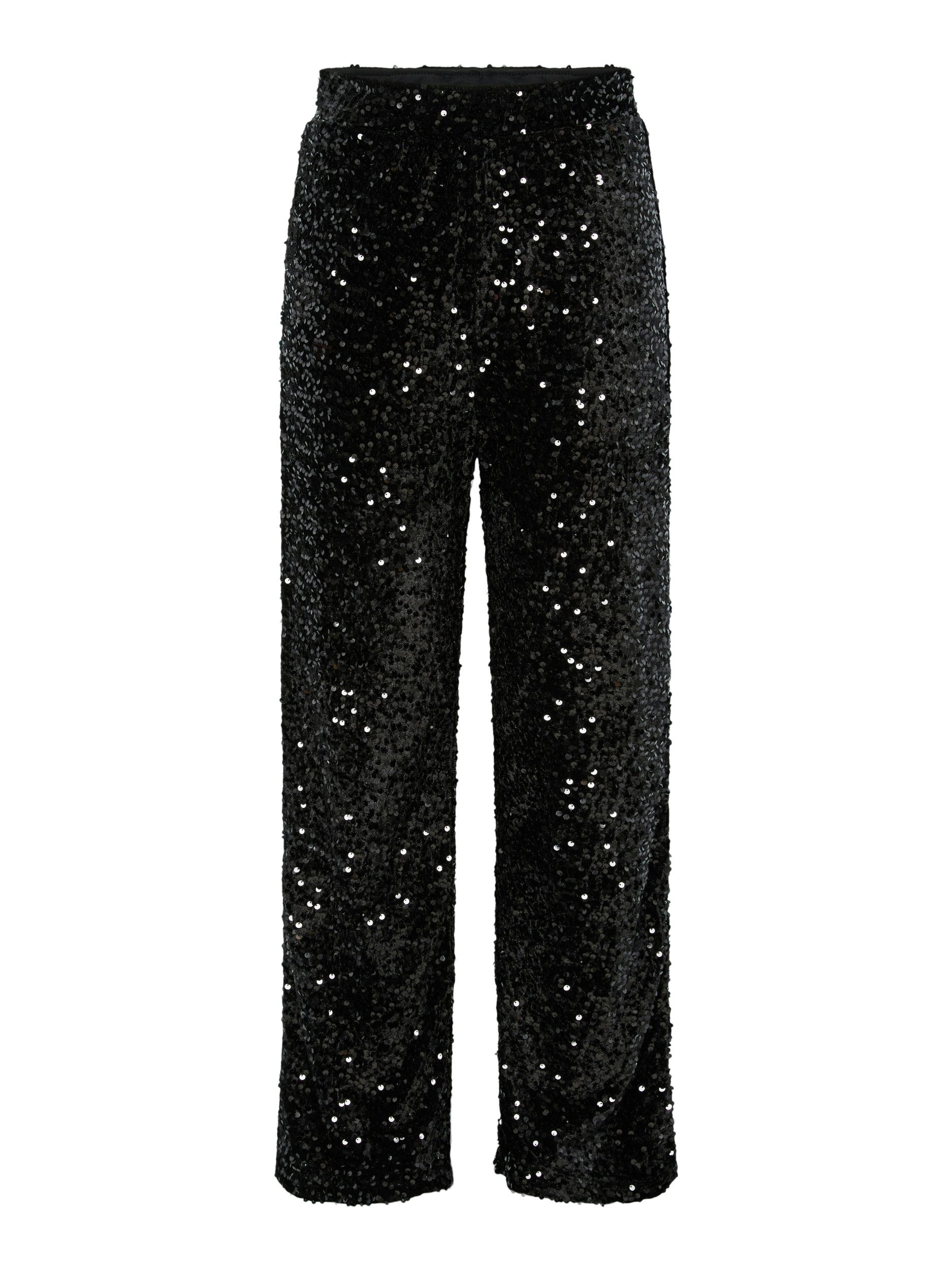 pieces Stoffhose PCKAM HW WIDE PANT JRS BC günstig online kaufen