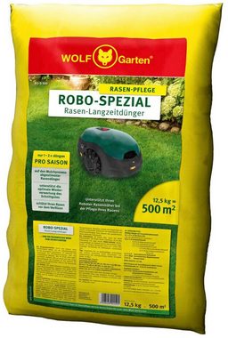 Robomow Rasenmähroboter ROBOMOW RK2000, bis 2000 m² Rasenfläche, inkl. 1x WOLF Garten ROBO Spezial Rasendünger für 500m²