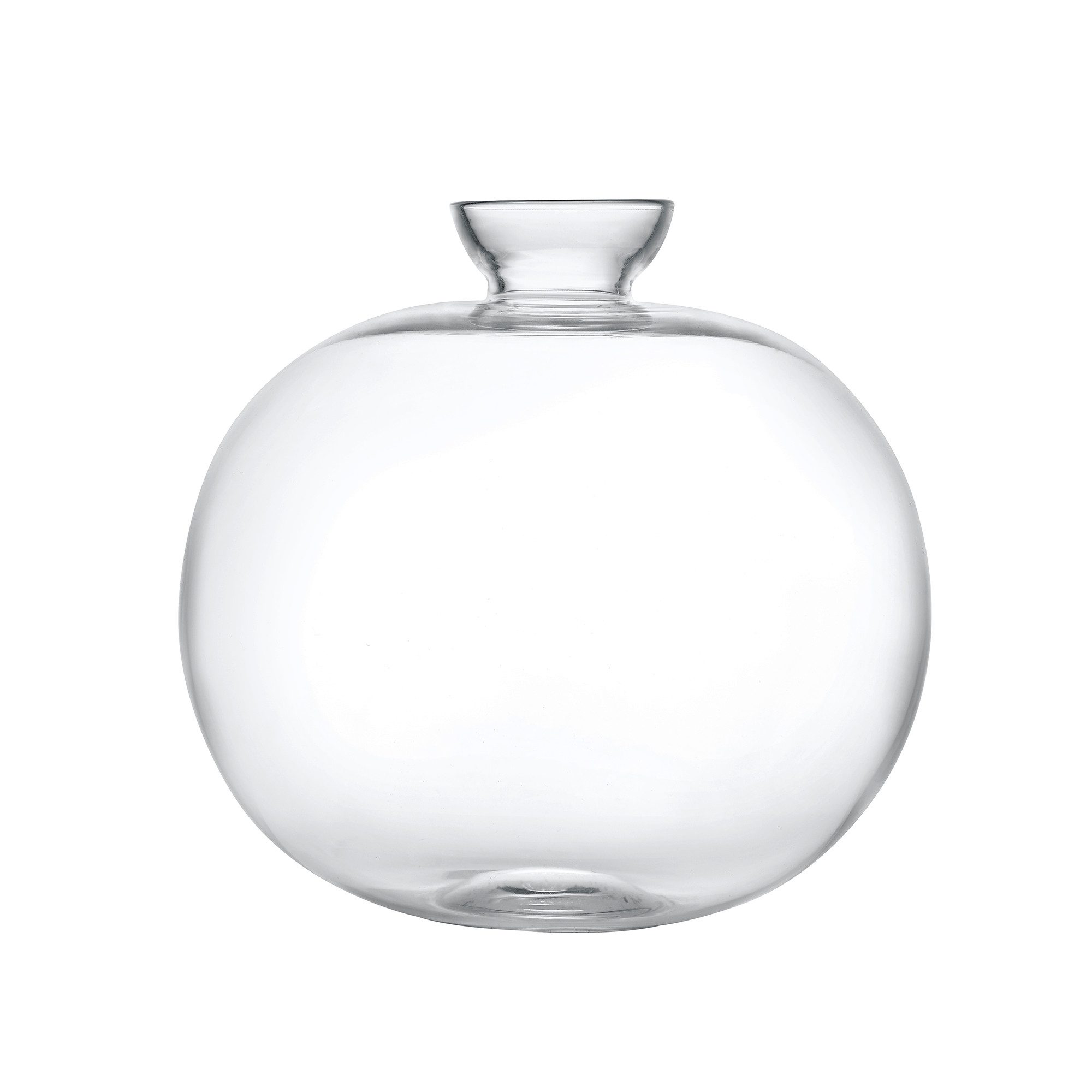 Dekovase Vase -AVO- Blumenvase, Tischvase, Glasvase: mundgeblasen