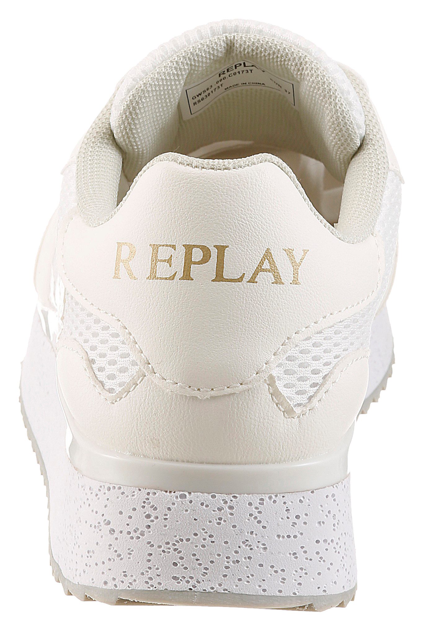Replay Plateausneaker Trend-Sneaker, Freizeitschuh, Halbschuh mit Logoschriftzug seitlich