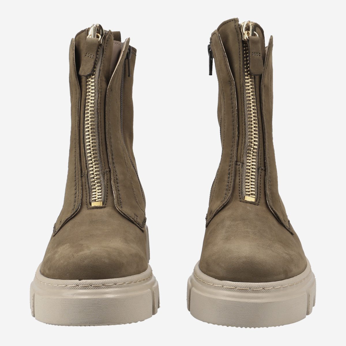 Gabor Gabor 31.733.19, Warmfutter, Stiefeletten, Grün, Damen Stiefelette