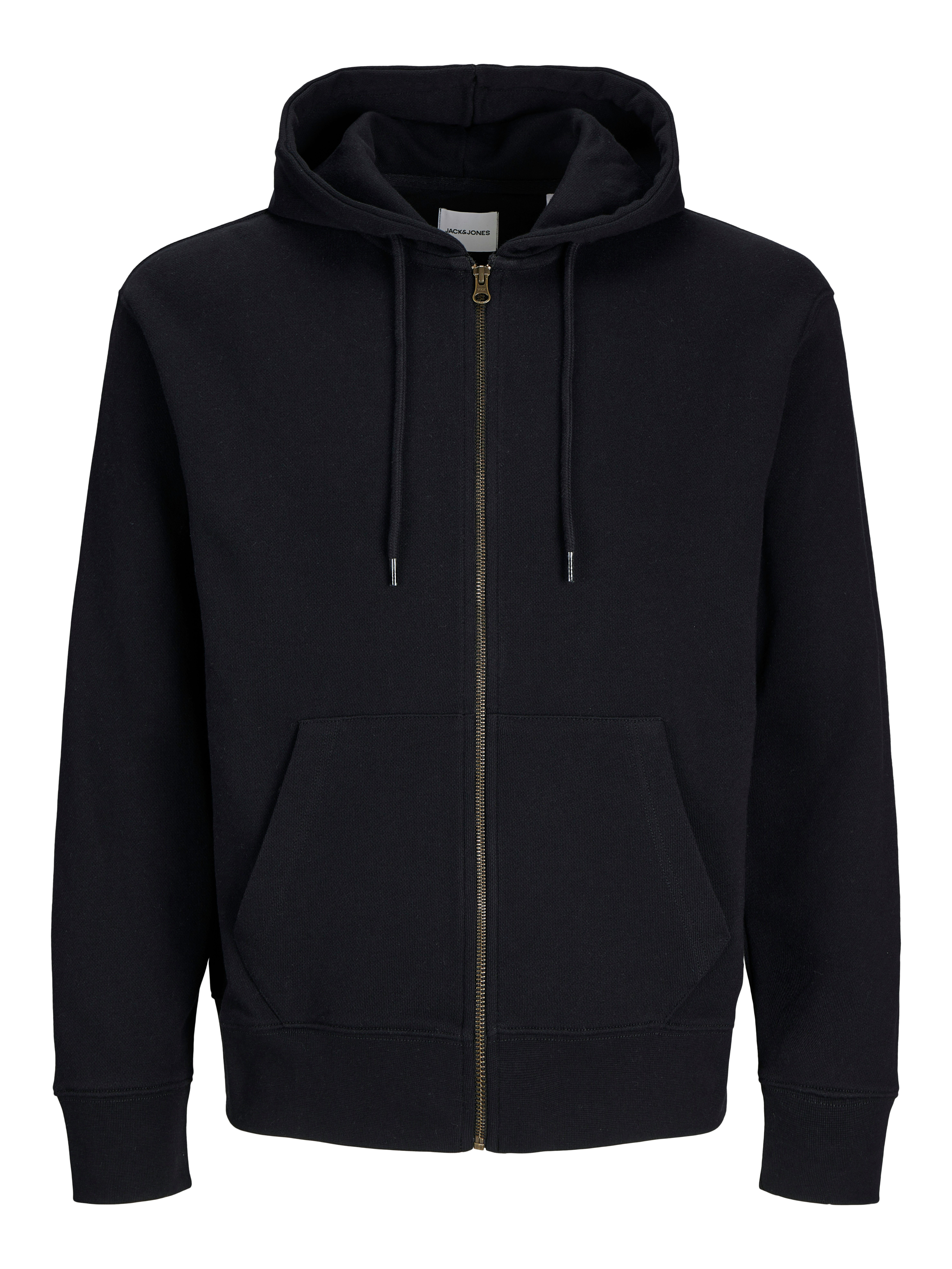 Jack & Jones Kapuzensweatjacke JJECHARGE SWEAT ZIP HOOD NOOS mit Rippbündchen