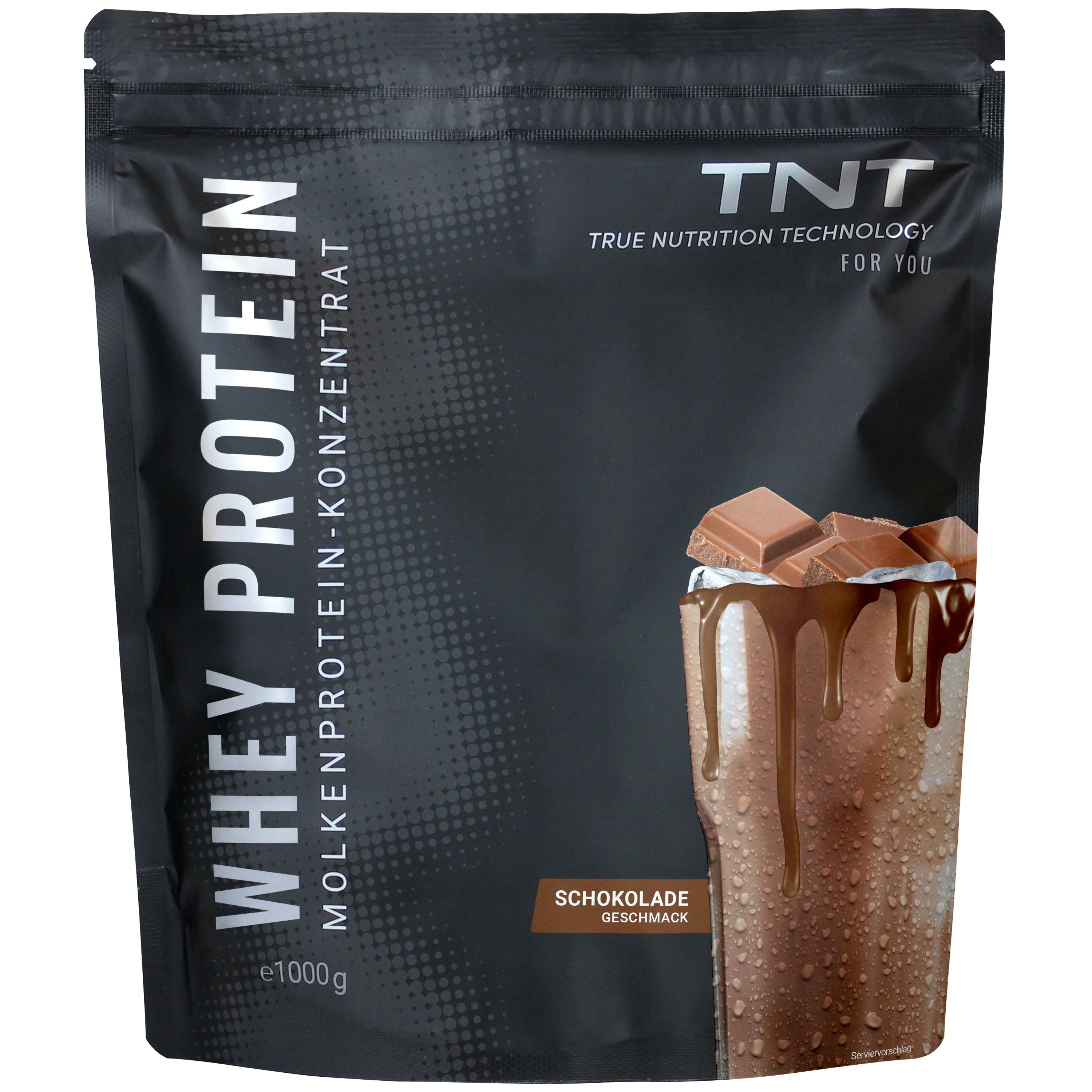 TNT (True Nutrition Technology) Whey Protein - Molkenprotein-Konzentrat für Muskelaufbau und Diät Pulver