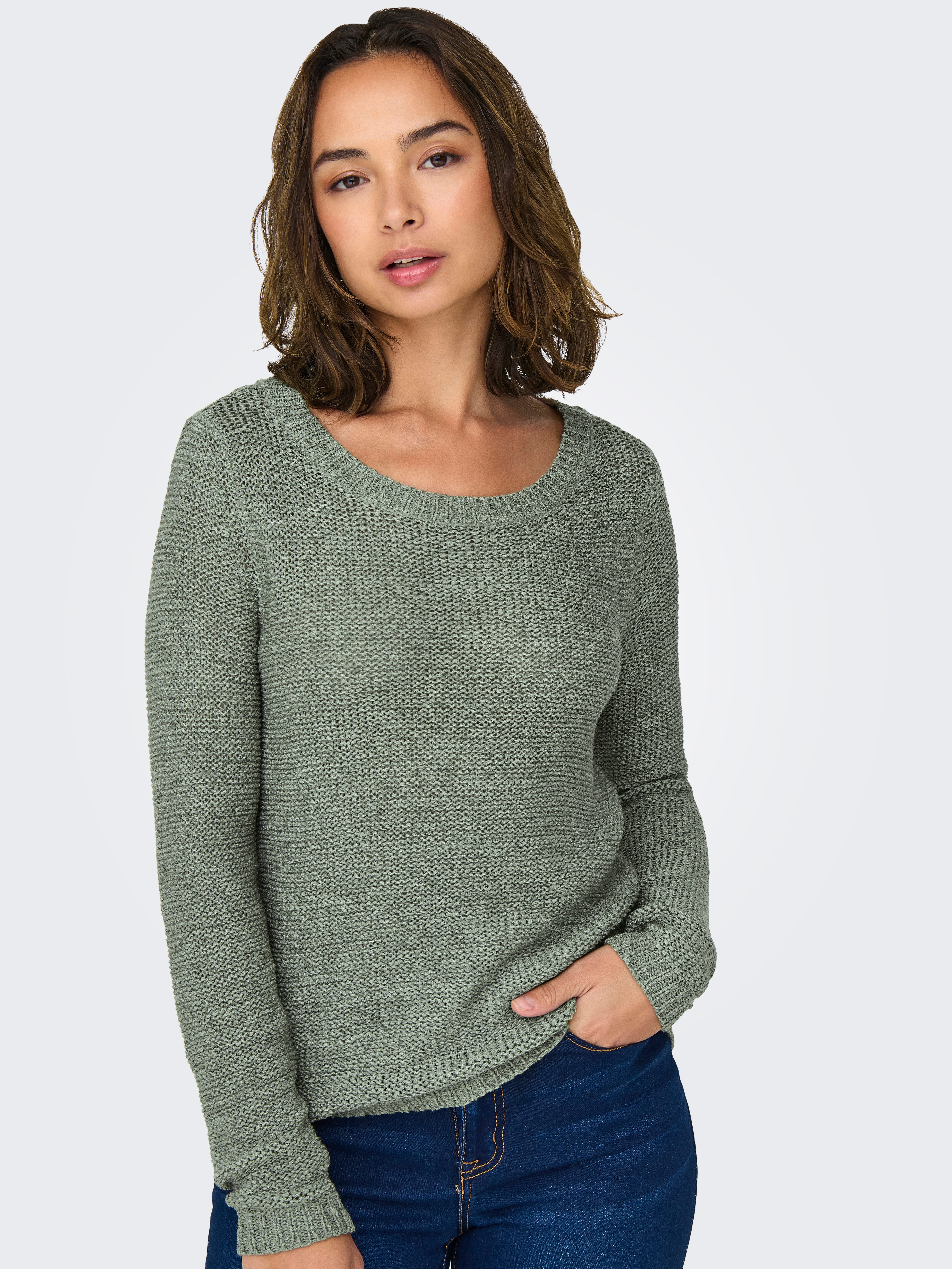 ONLY Strickpullover ONLGEENA XO L/S PULLOVER günstig online kaufen