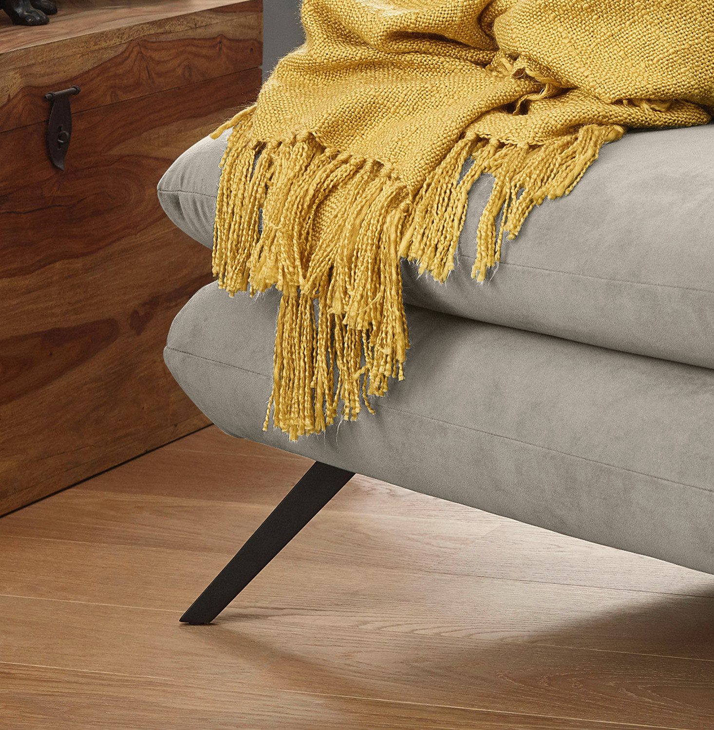 KAWOLA Relaxsessel CHARME, Longseat Sessel Megasessel Velvet verschiedene Farben