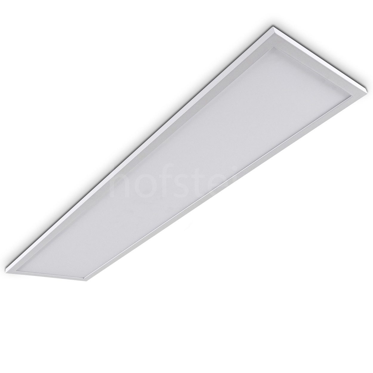 hofstein Panel »Vacil« LED Panel dimmbare aus Aluminiumin Weiß, CCT 3000-6000 Kelvin, RGB-Farbwechsel, Smartphone-App, Sprachsteuerung o. Fernbedienung