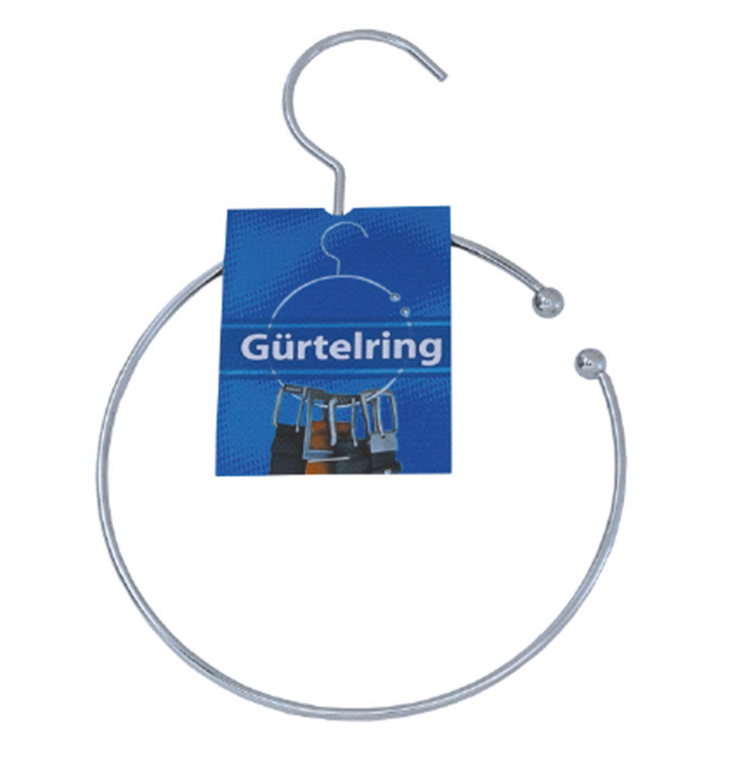Mehrfach-Kleiderbügel Gürtelring Metall silber 1 Stück, (Stück, 1-tlg), Gürtelring Metallring Taschenring DIY Zubehör Zinklegierung Bastelbeda