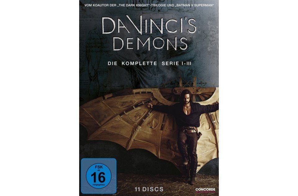 Concorde Home DVD Da Vinci's Demons (Komplette Serie)