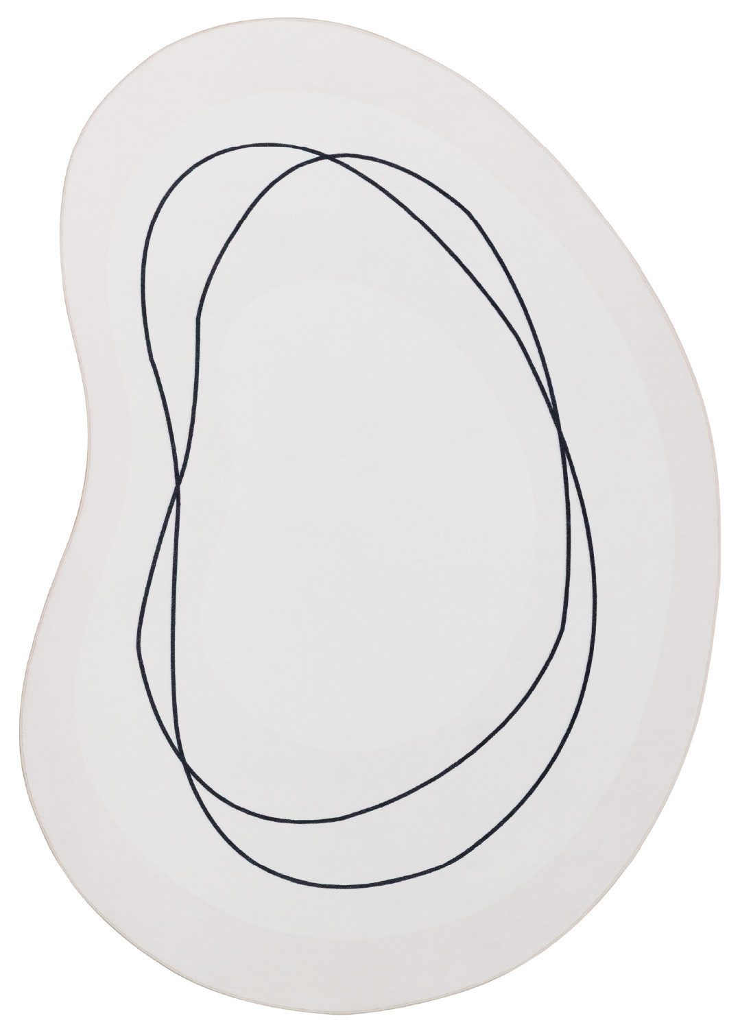 Tapiso Designteppich WISP, Höhe: 7 mm, Wohnzimmer, Schlafzimmer