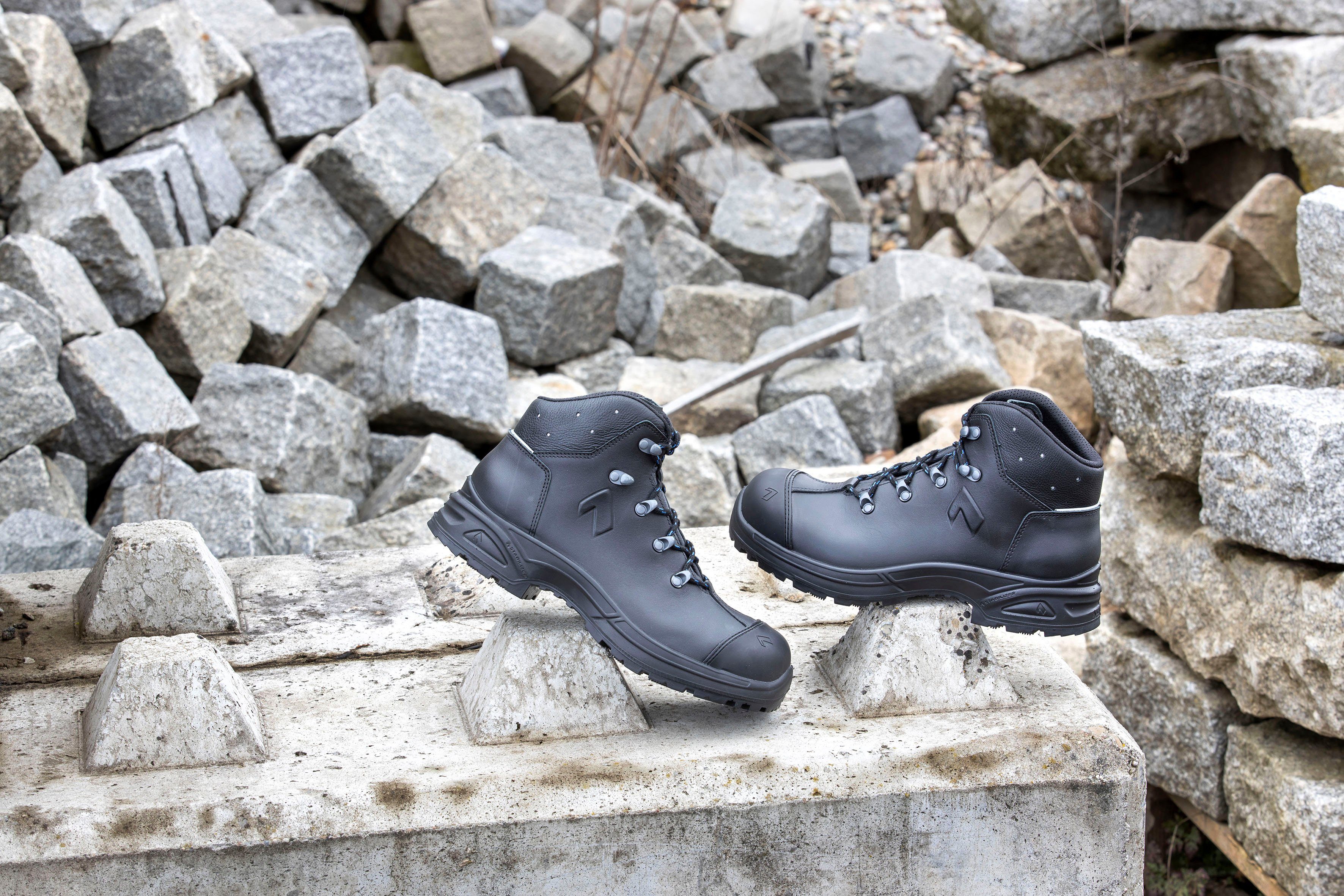 Schuhe Sicherheitsschuhe haix Airpower XR26 Sicherheitsstiefel für orthopädische Einlagen zugelassen, Sicherheitsklasse S3