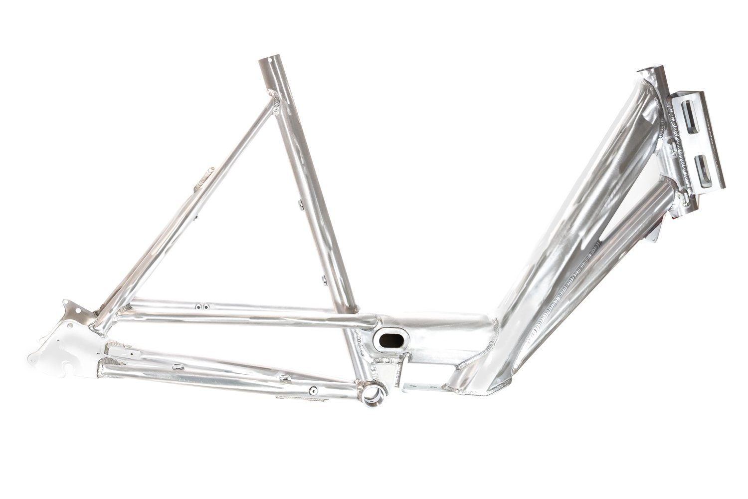 Non-Branded Fahrradrahmen 26 Zoll Alu Damen Fahrrad Rahmen Bike Nabenschaltung Disc Rh62cm
