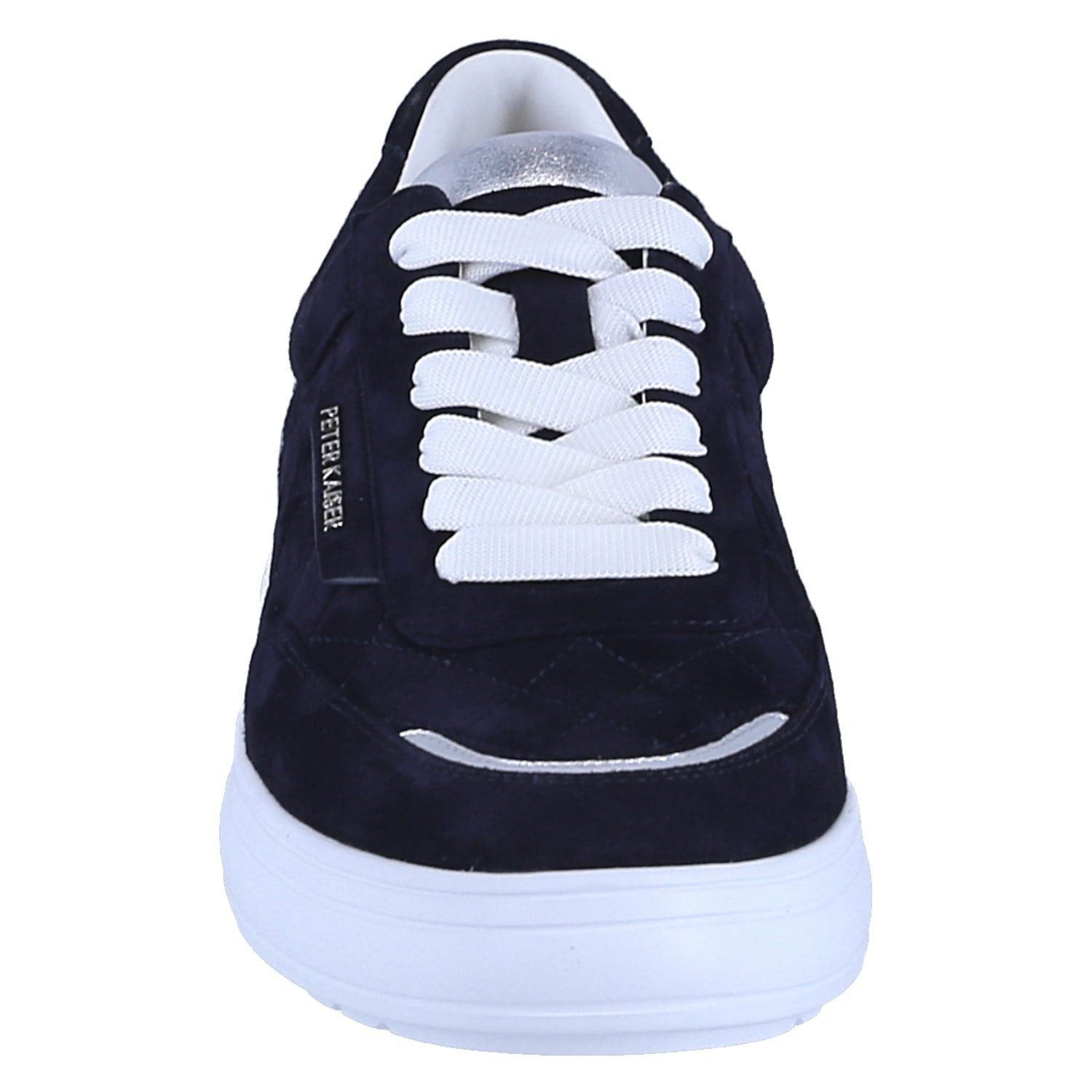 Peter Kaiser 41 (Veloureder) dunkelblau/silber Damen Sneaker