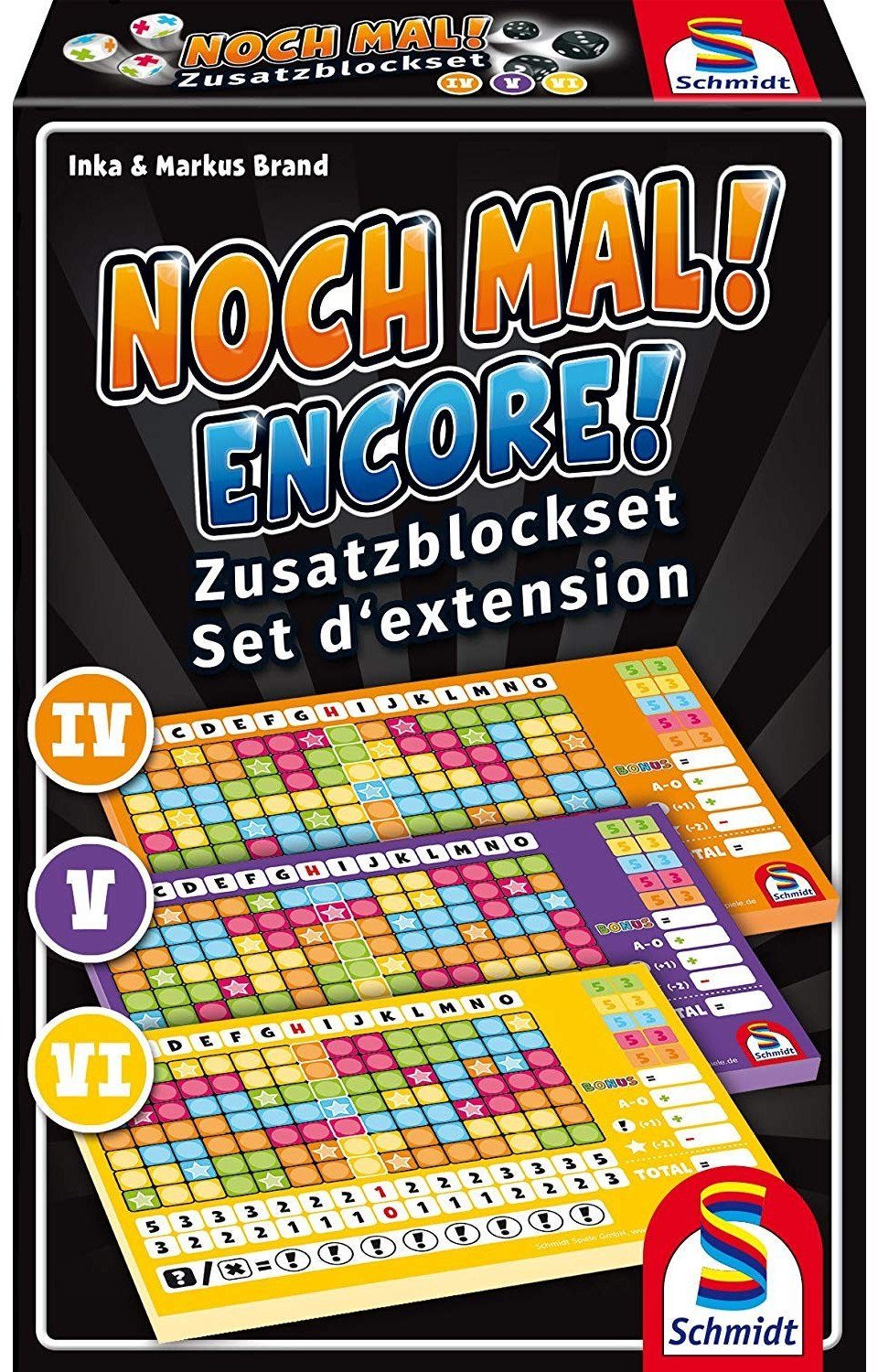Schmidt Spiele Spiel Noch Mal! Zusatzblöcke (Nr. IV, V, VI)