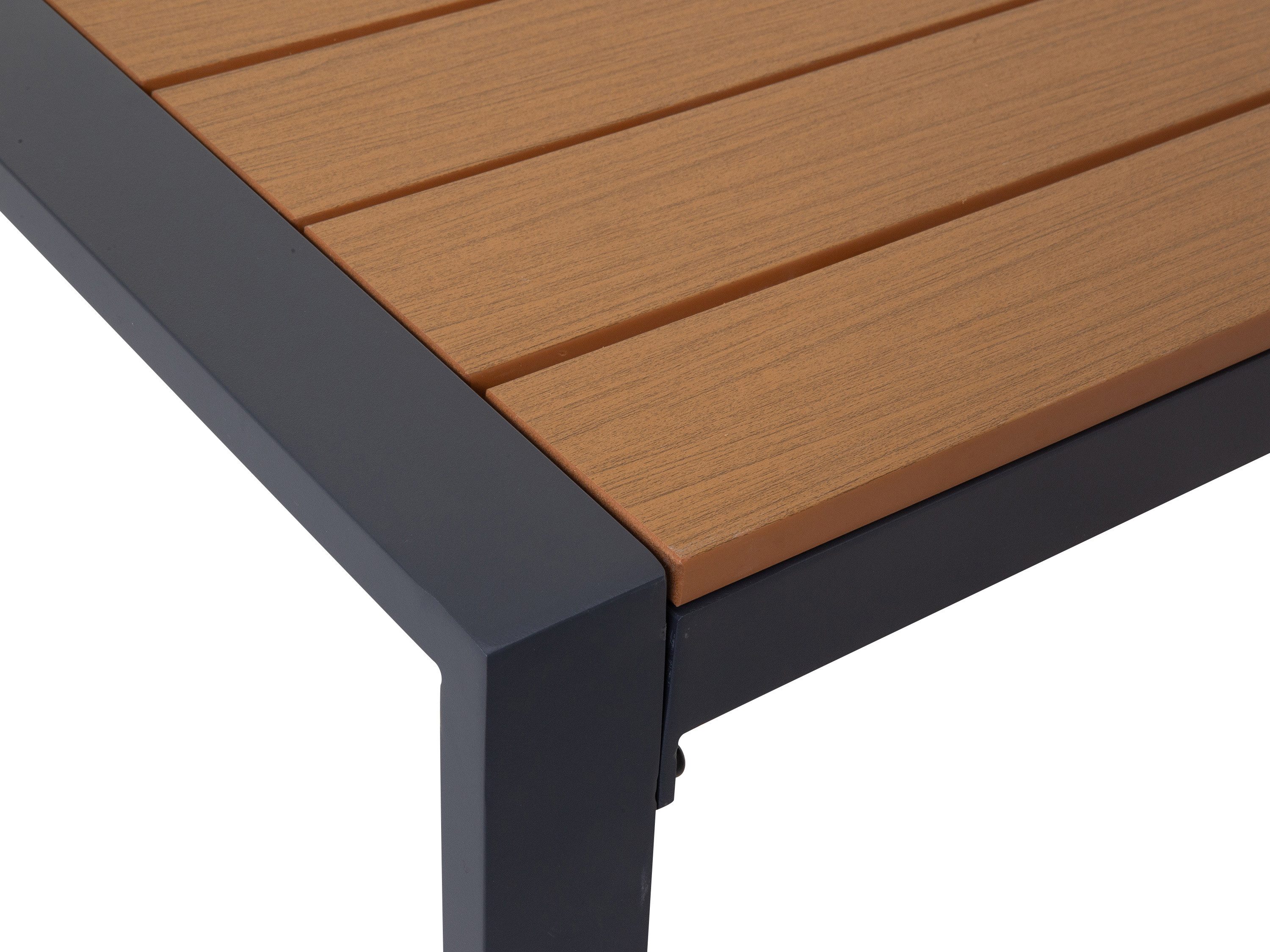 Outdoor Gartentisch Gartentisch outdoor SIENA BHT 180x75x102 cm bunt Outdoortisch