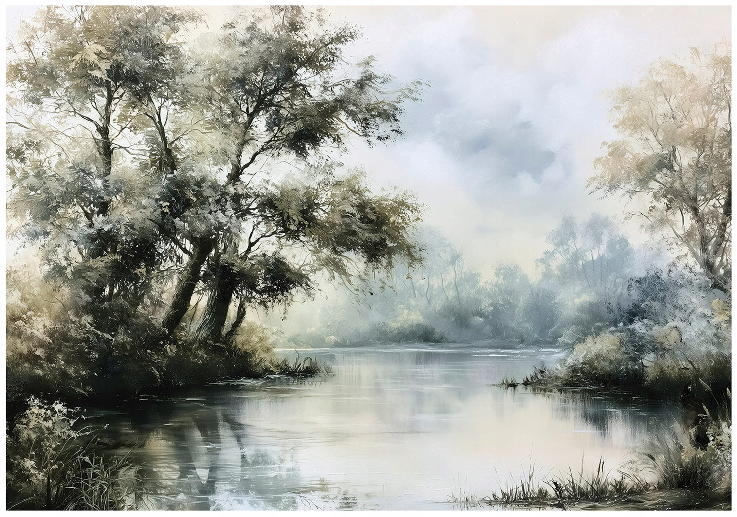 Wallarena Fototapete Vlies Fluss, glatt, 150 x 105 cm