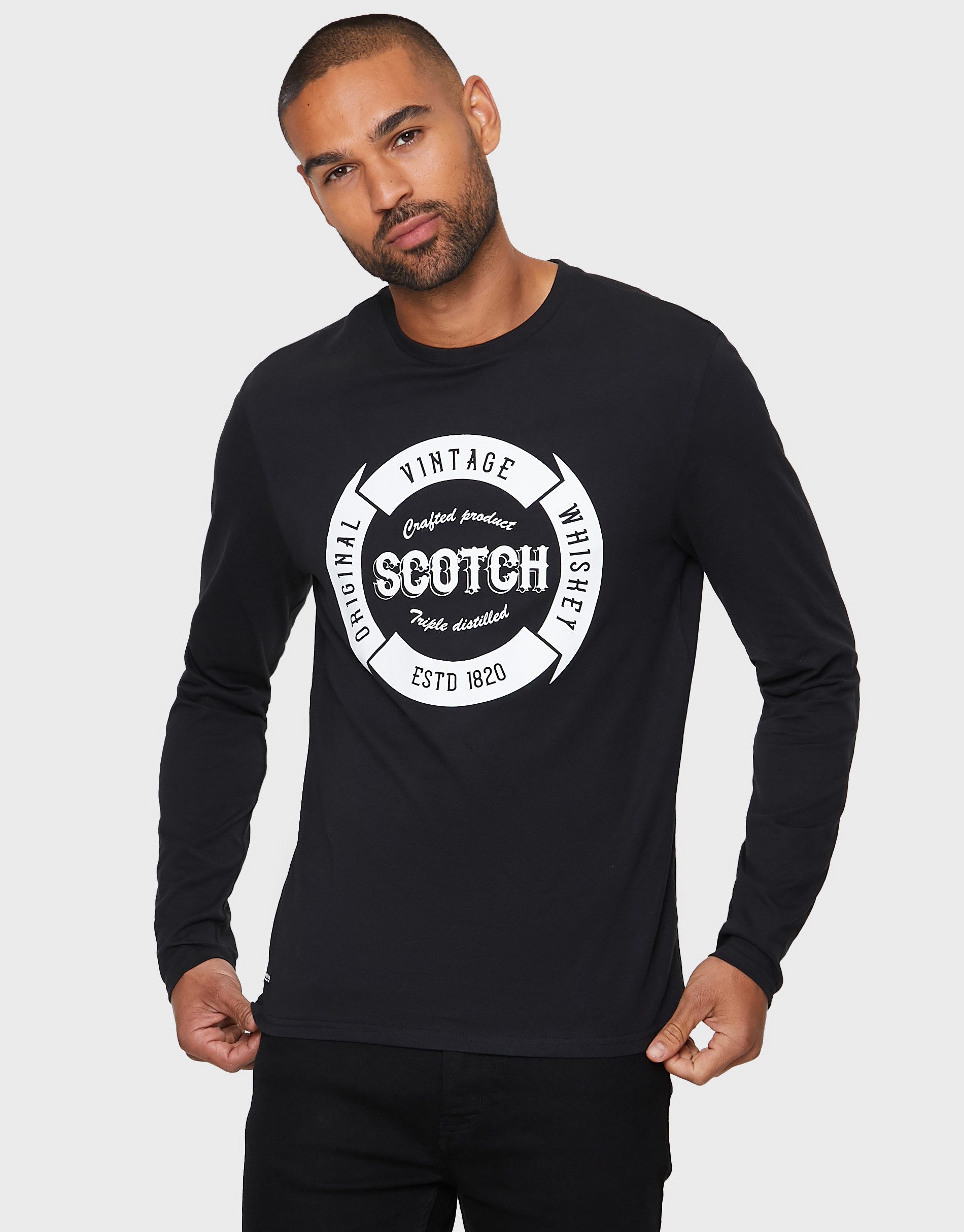 Threadbare Langarmshirt Tee L/Slv Graphic (3-tlg) 3er-Pack im coolen Design