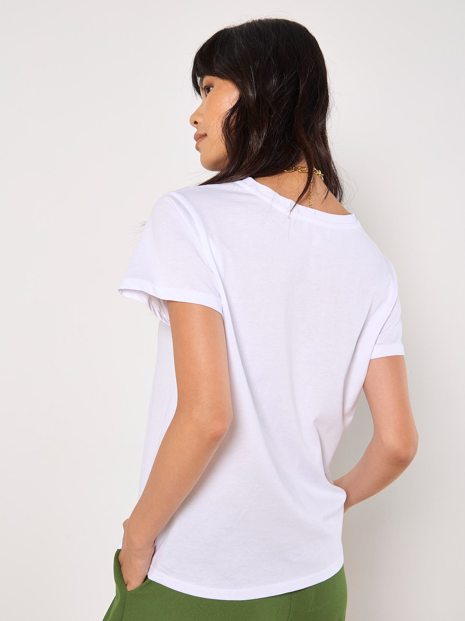 Apricot T-Shirt Tropical Placement Shirt mit tollem Druck