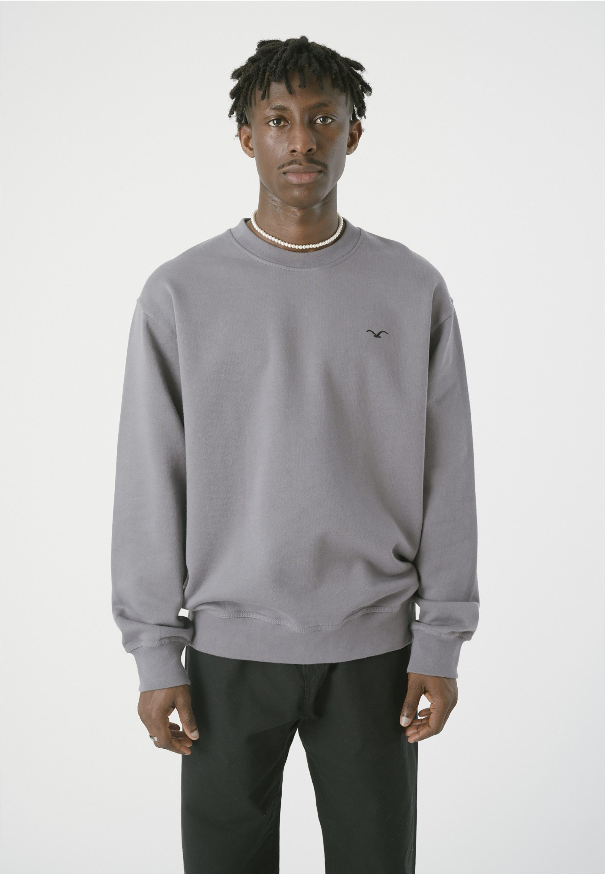 Cleptomanicx Sweatshirt Ligull Boxy mit kleiner günstig online kaufen
