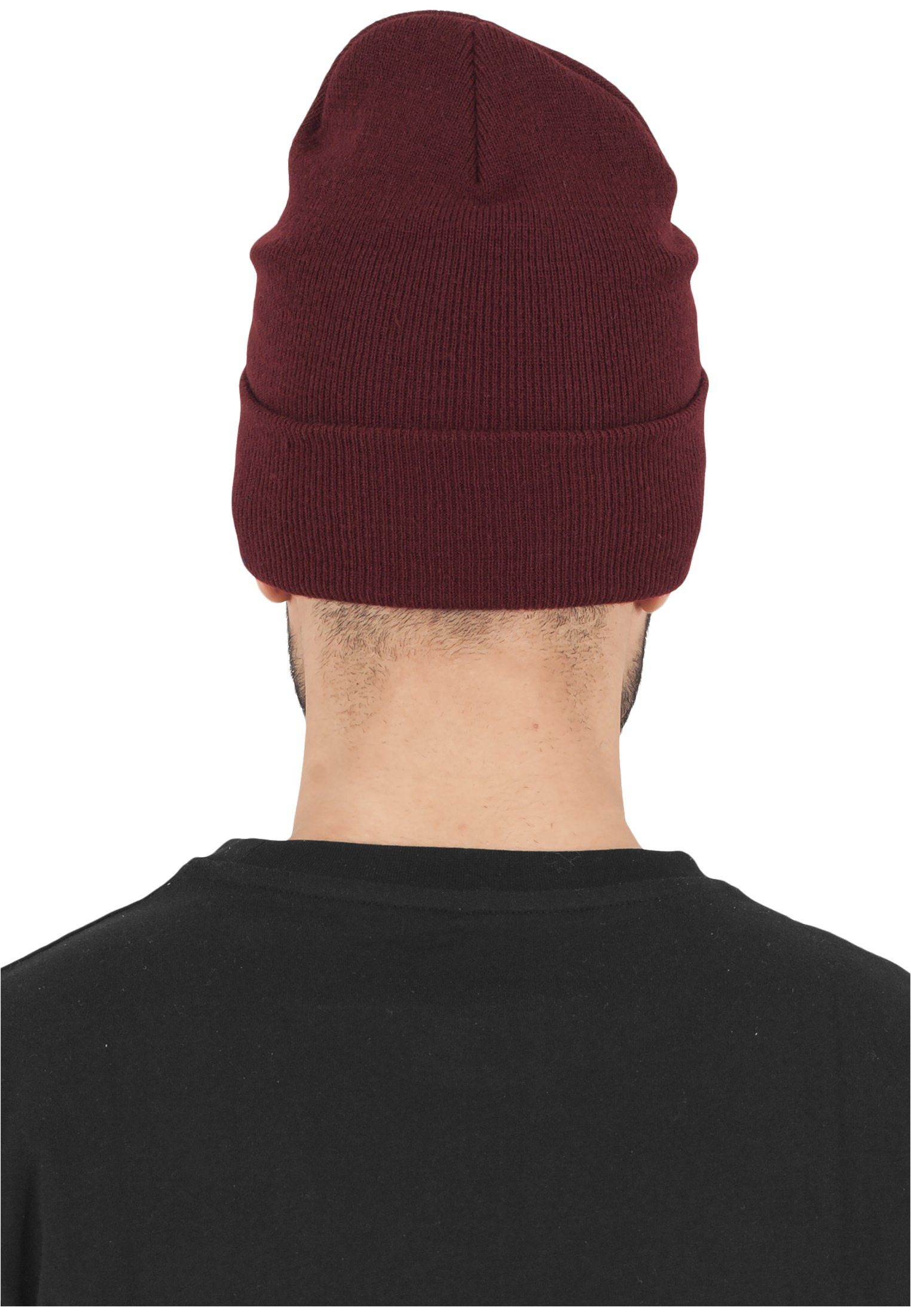 Flexfit Beanie Accessoires (1-St) Beanie Heavyweight maroon Long