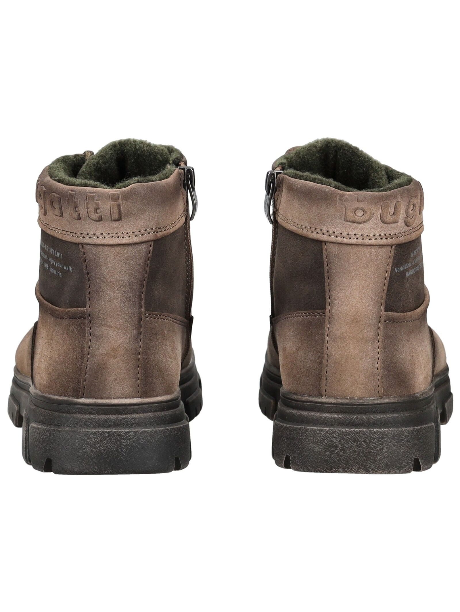 bugatti bugatti Stiefelette Lederimitat Schnürstiefelette