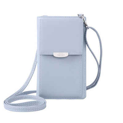 FIDDY Handytasche Damen-Mini-Umhängetasche mit langem Portemonnaie (1-tlg), multifunktional, Damen, einfach, charmant, Geldbörse